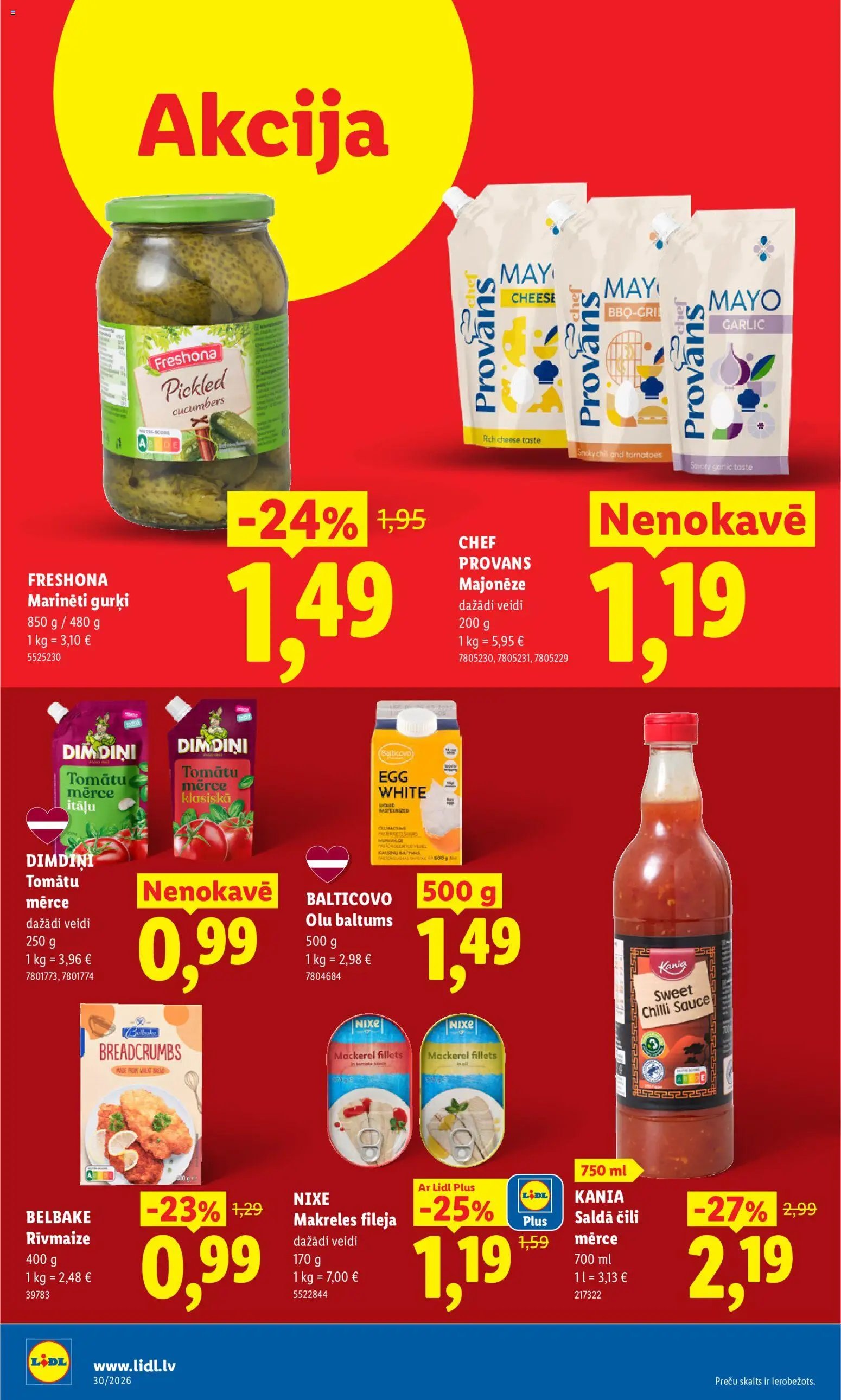 Lidl Akciju buklets
