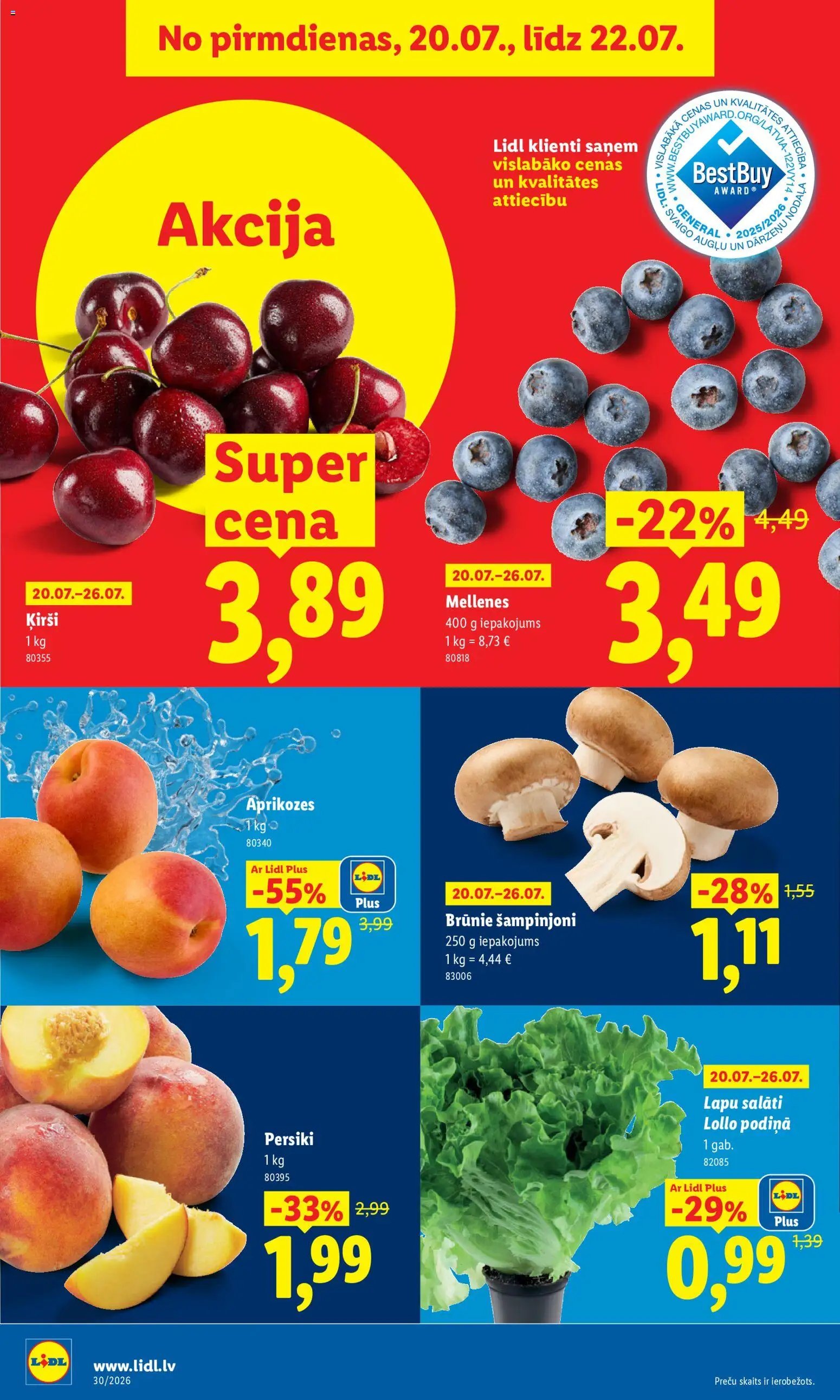 Lidl Akciju buklets