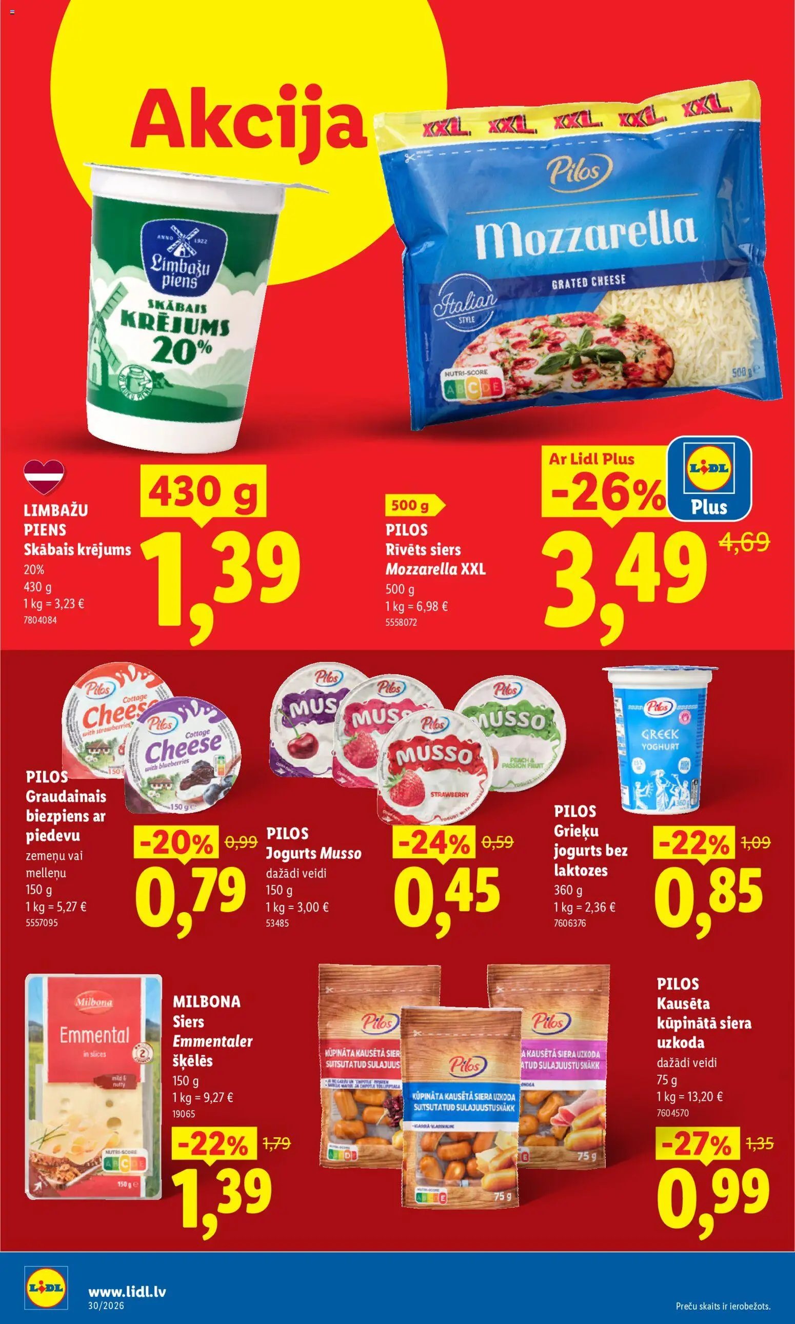 Lidl Akciju buklets