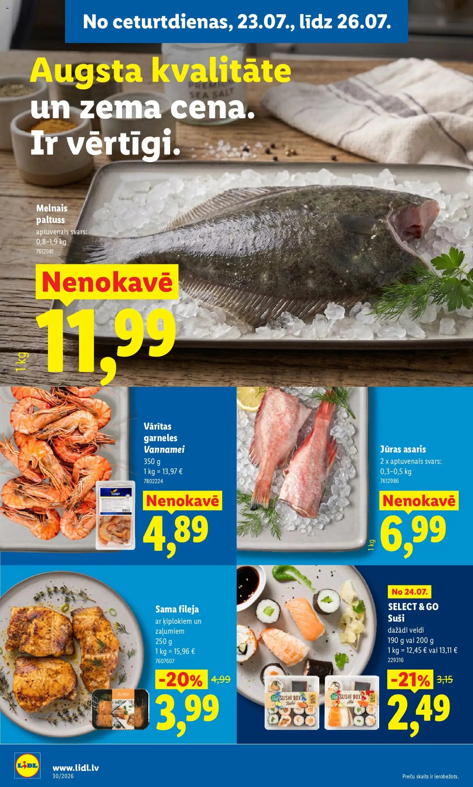 Lidl Akciju buklets