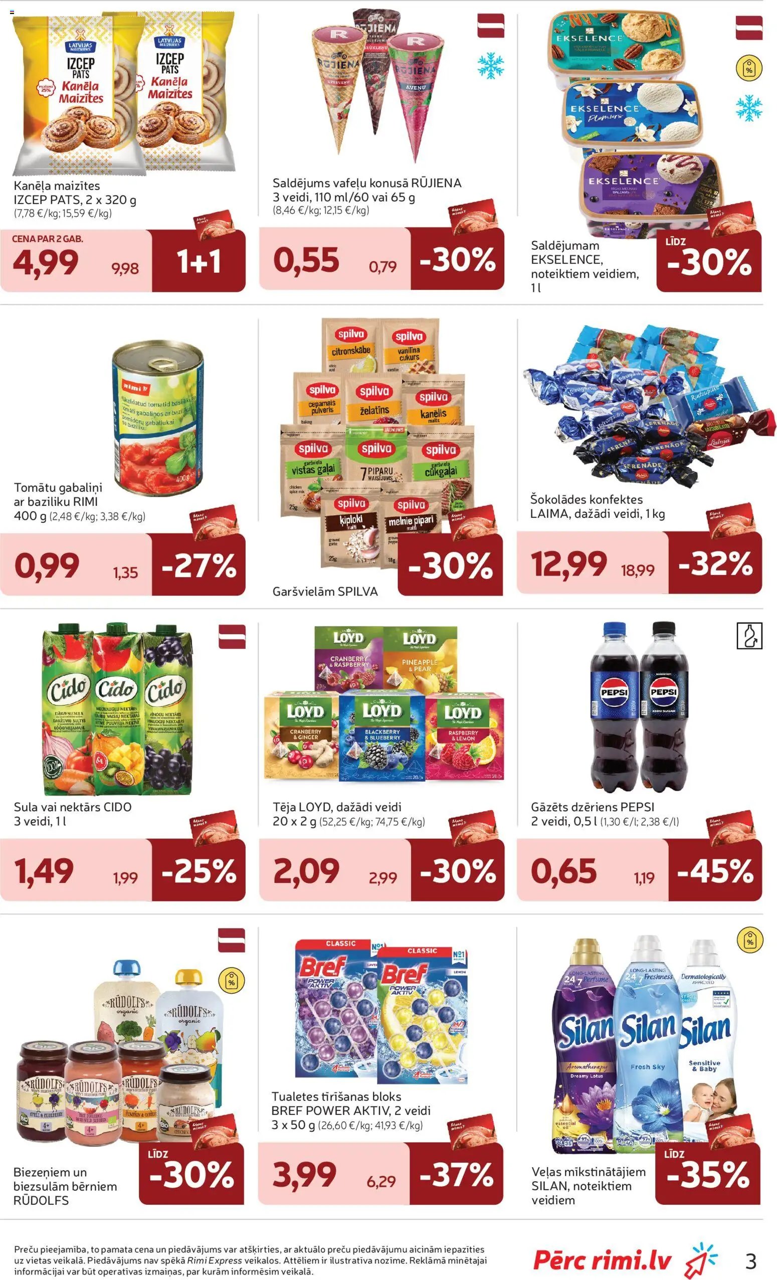 Rimi Mini Rimi akciju buklets