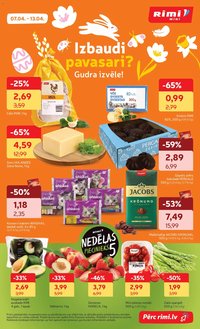 Rimi Mini Rimi akciju buklets