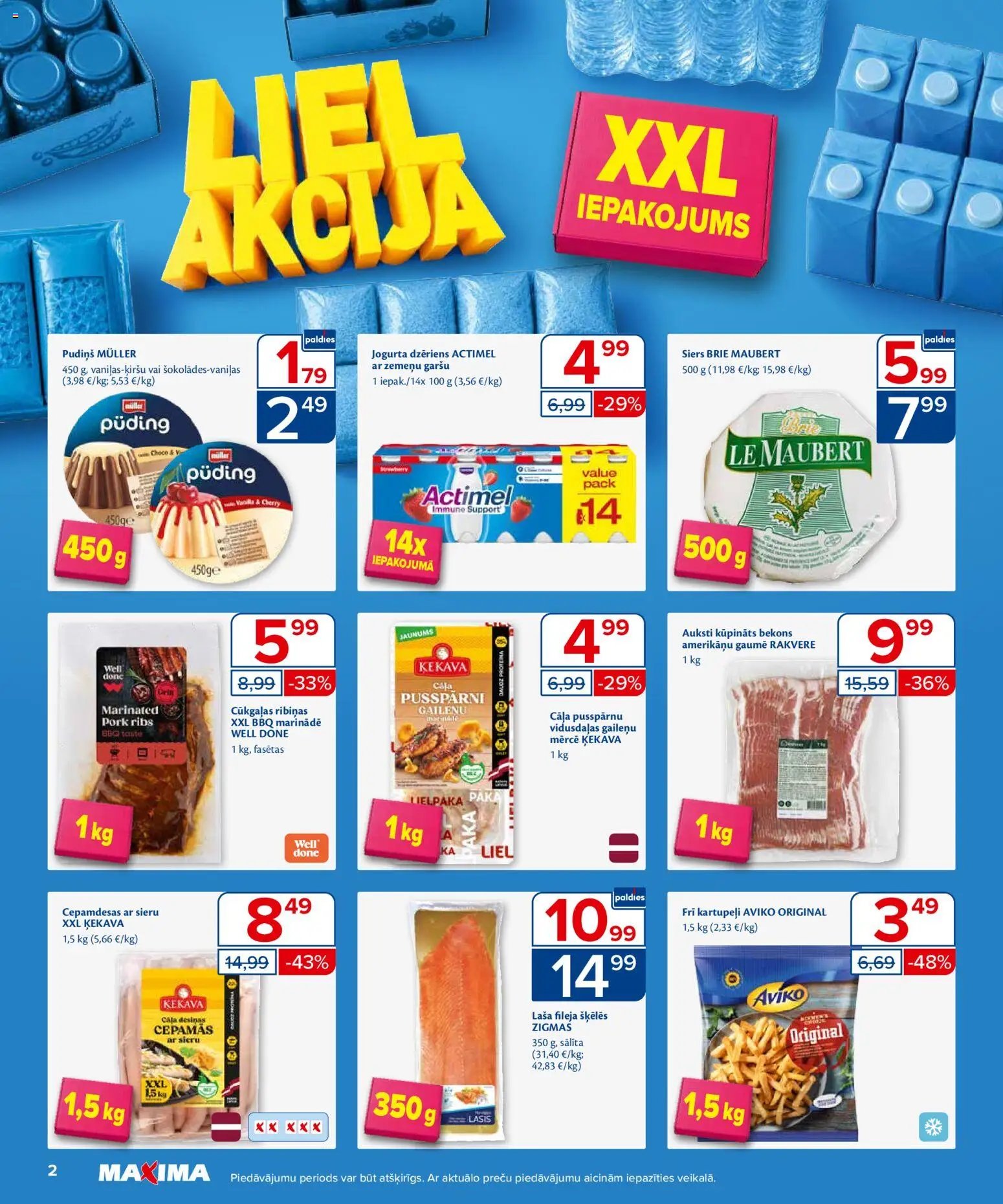 Maxima Akciju buklets