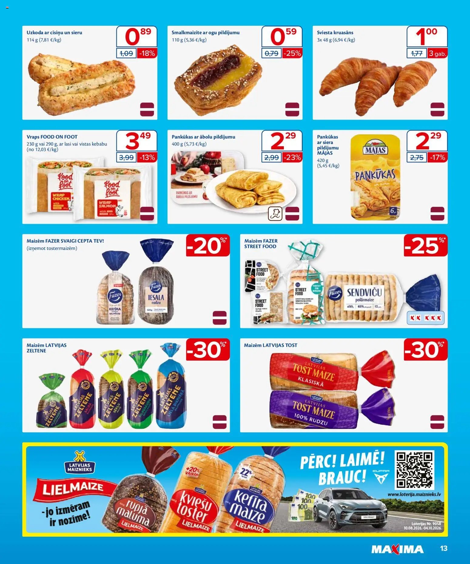 Maxima Akciju buklets