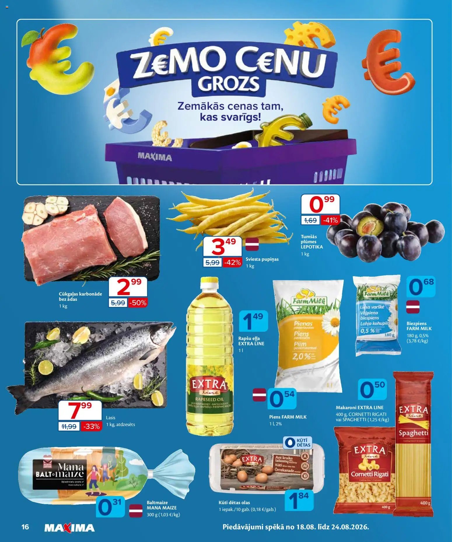 Maxima Akciju buklets