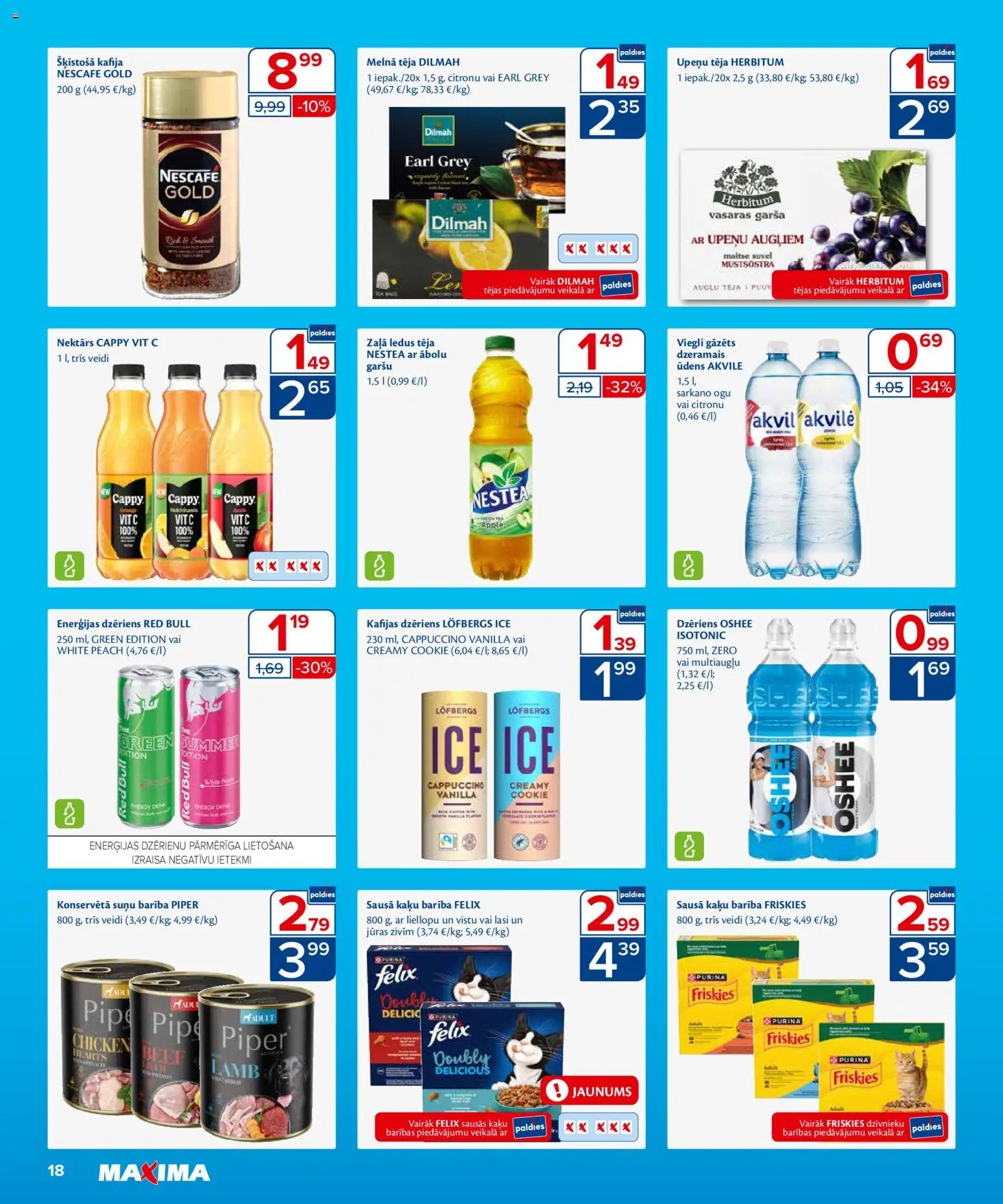 Maxima Akciju buklets