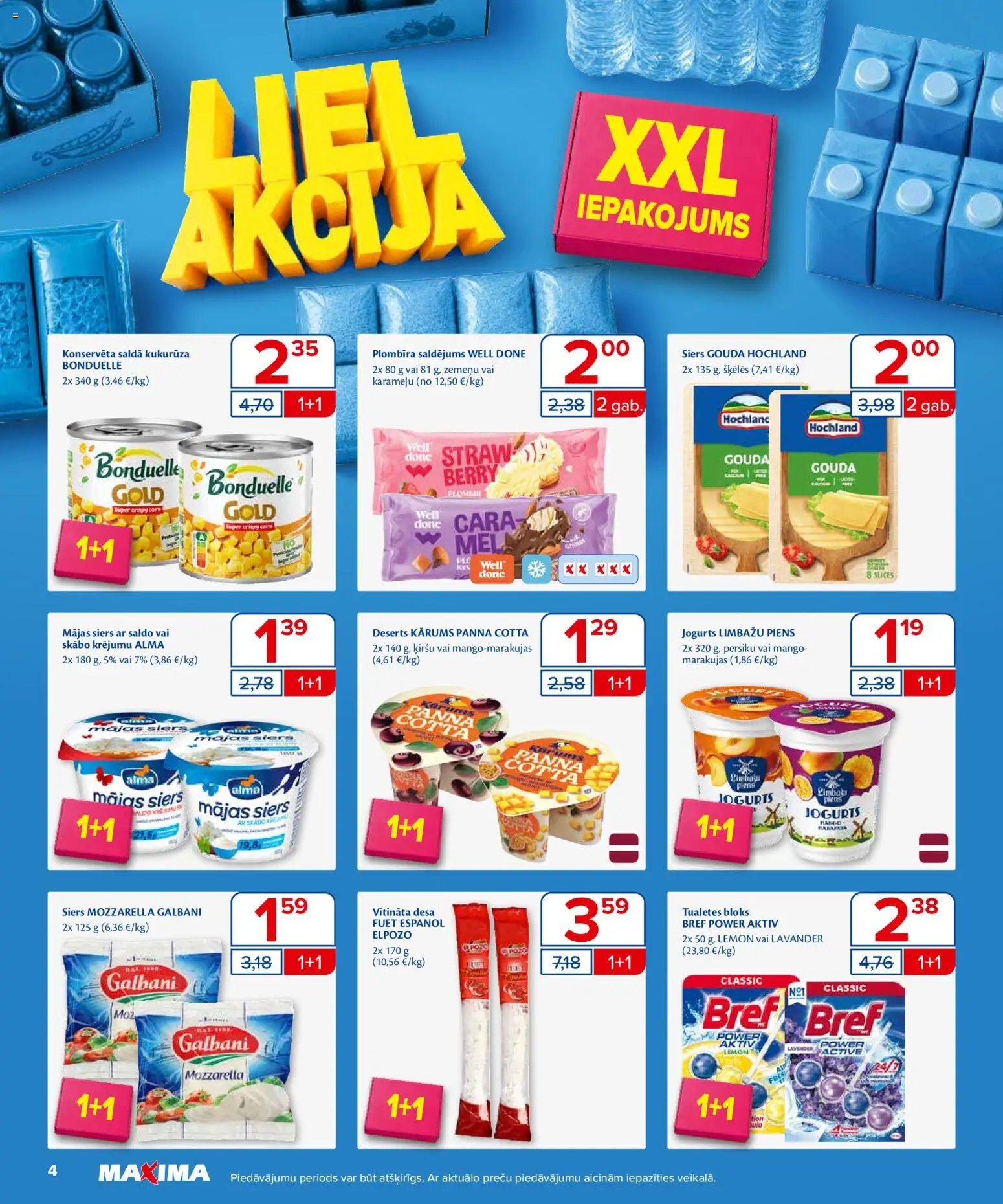 Maxima Akciju buklets