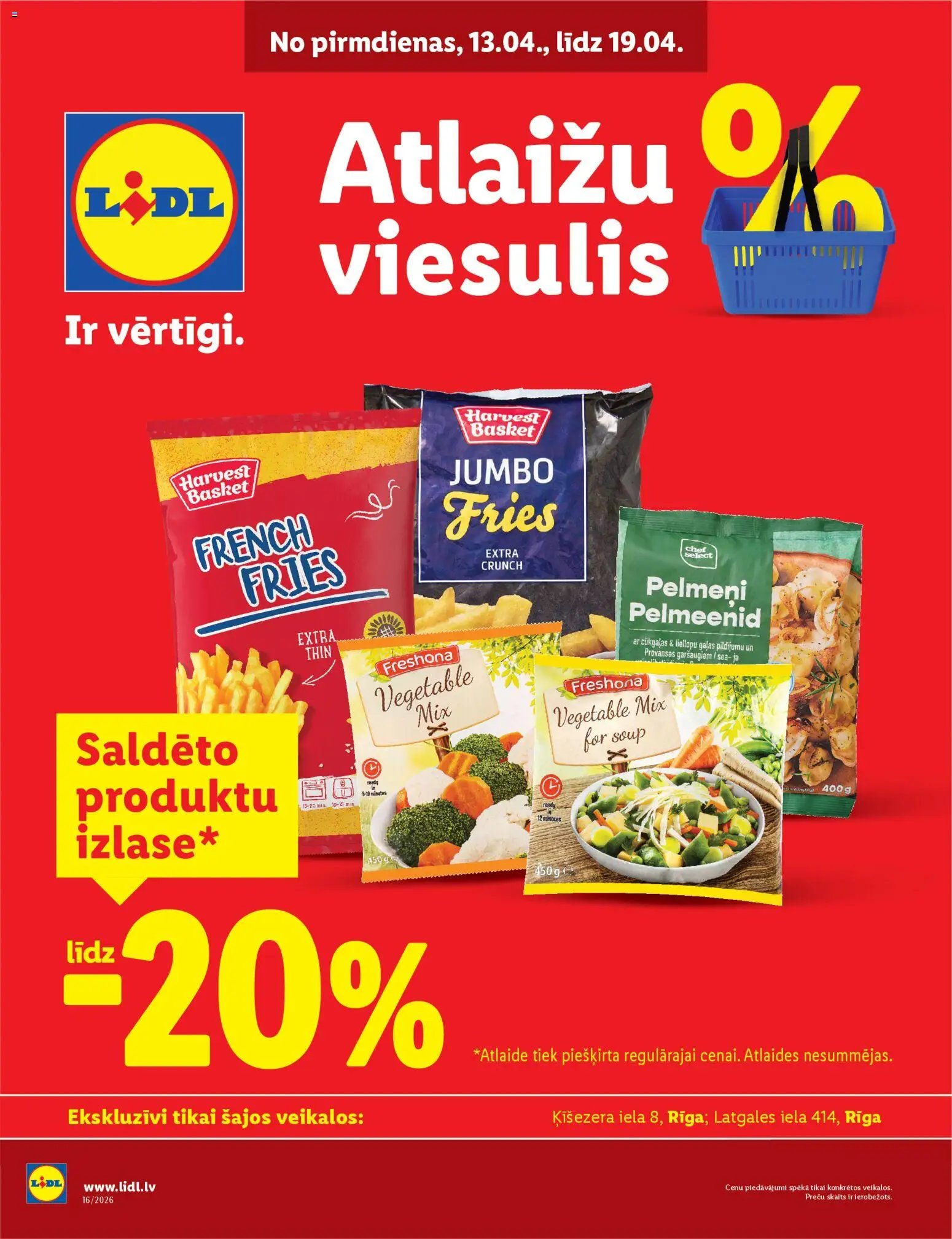 Lidl - Atlaižu viesulis no 13.04