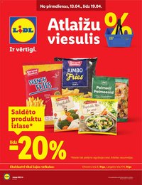 Lidl - Atlaižu viesulis no 13.04
