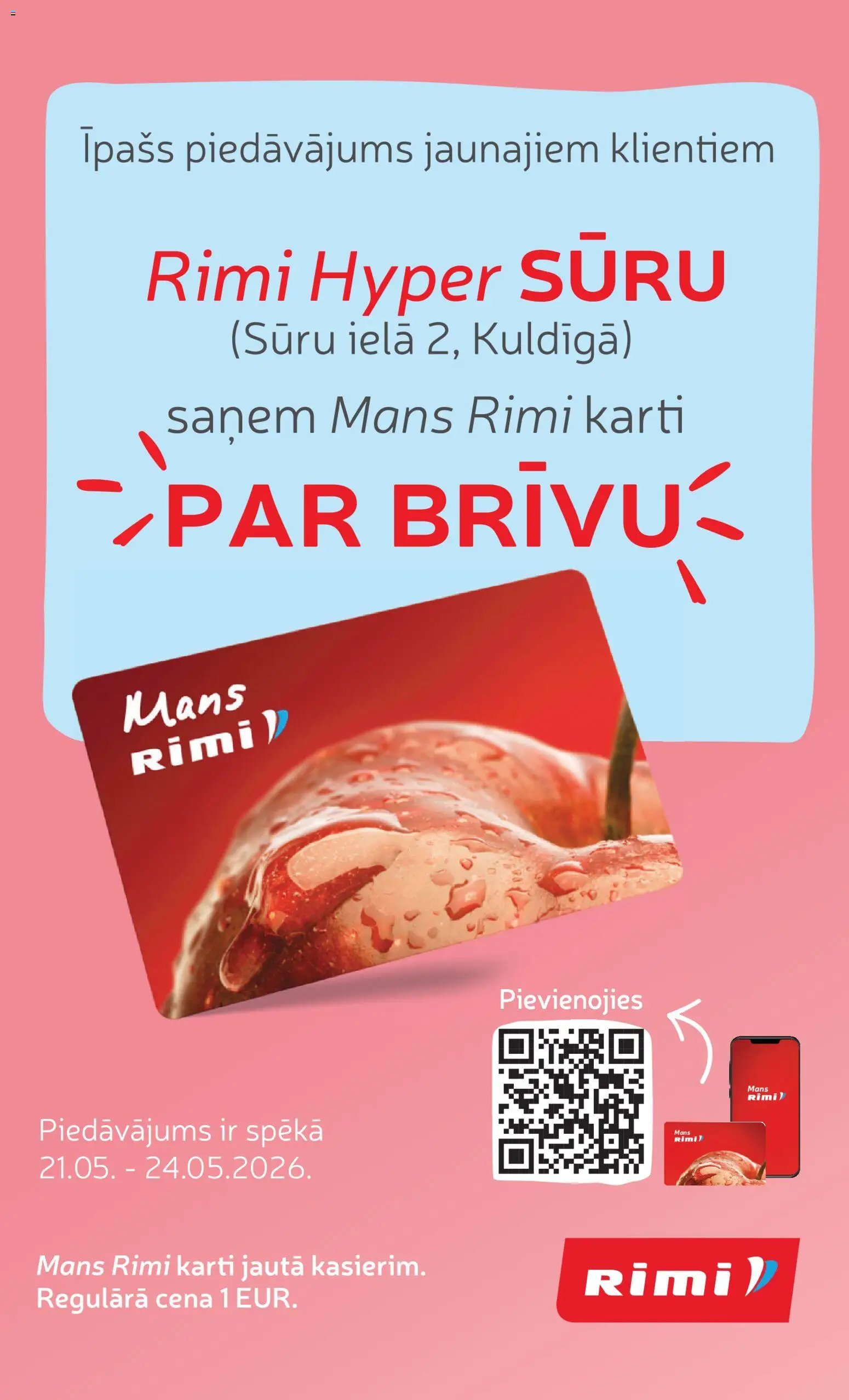 Rimi Hyper Sūru piedāvājumi