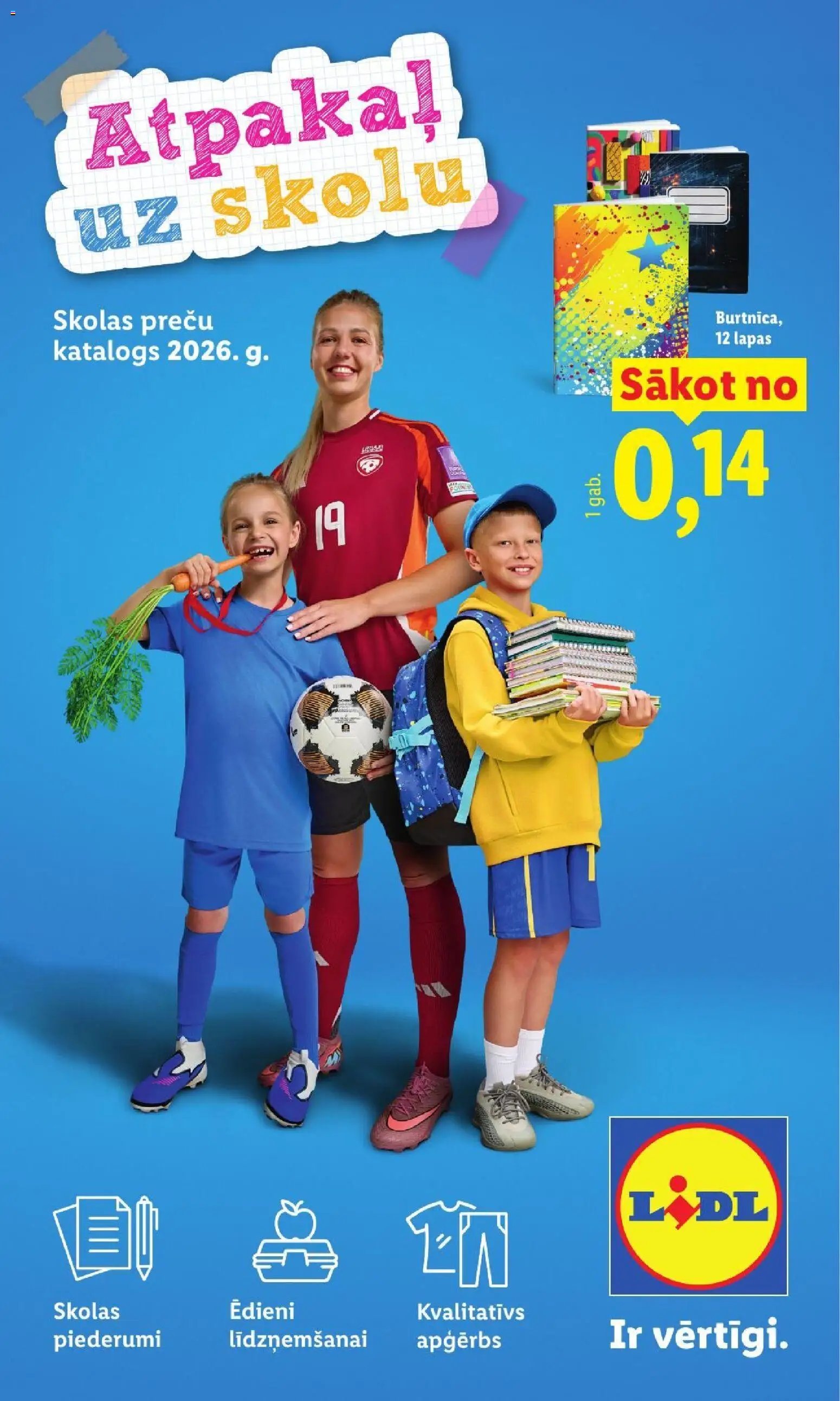 Lidl - Atpakaļ uz skolu