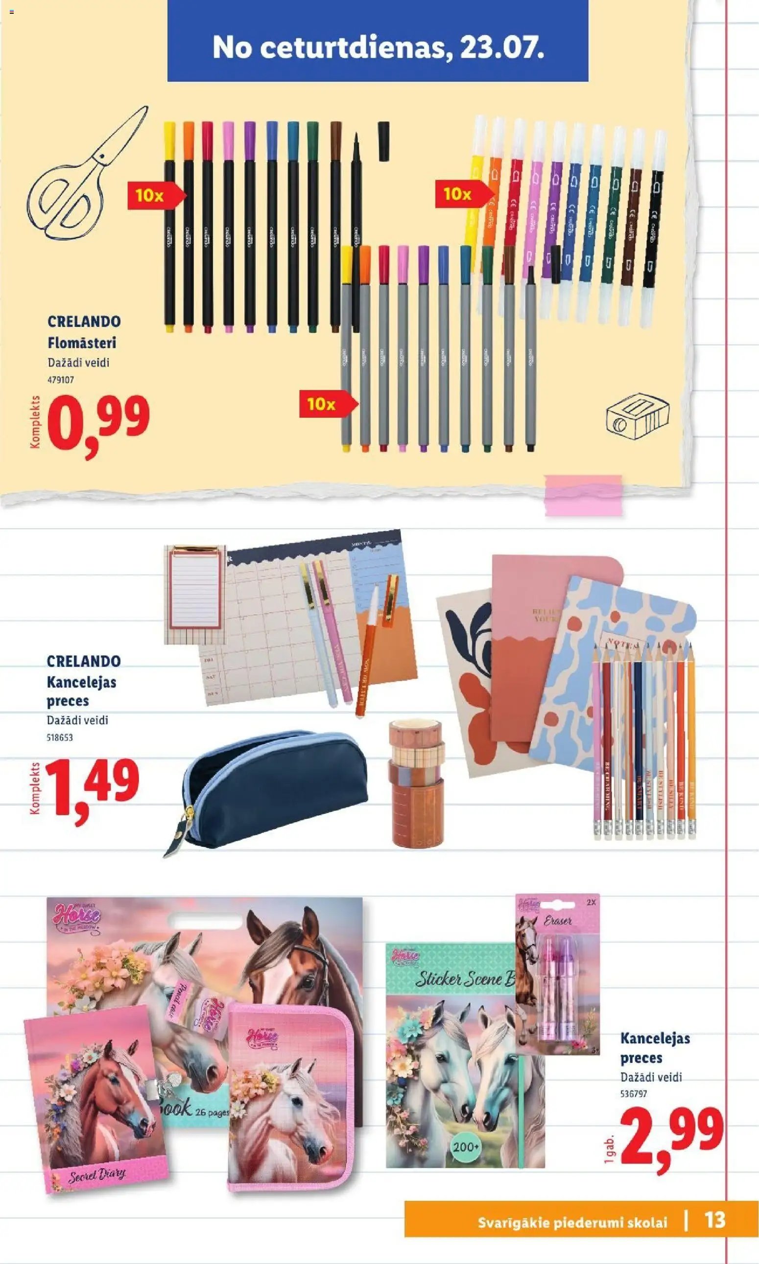 Lidl - Atpakaļ uz skolu