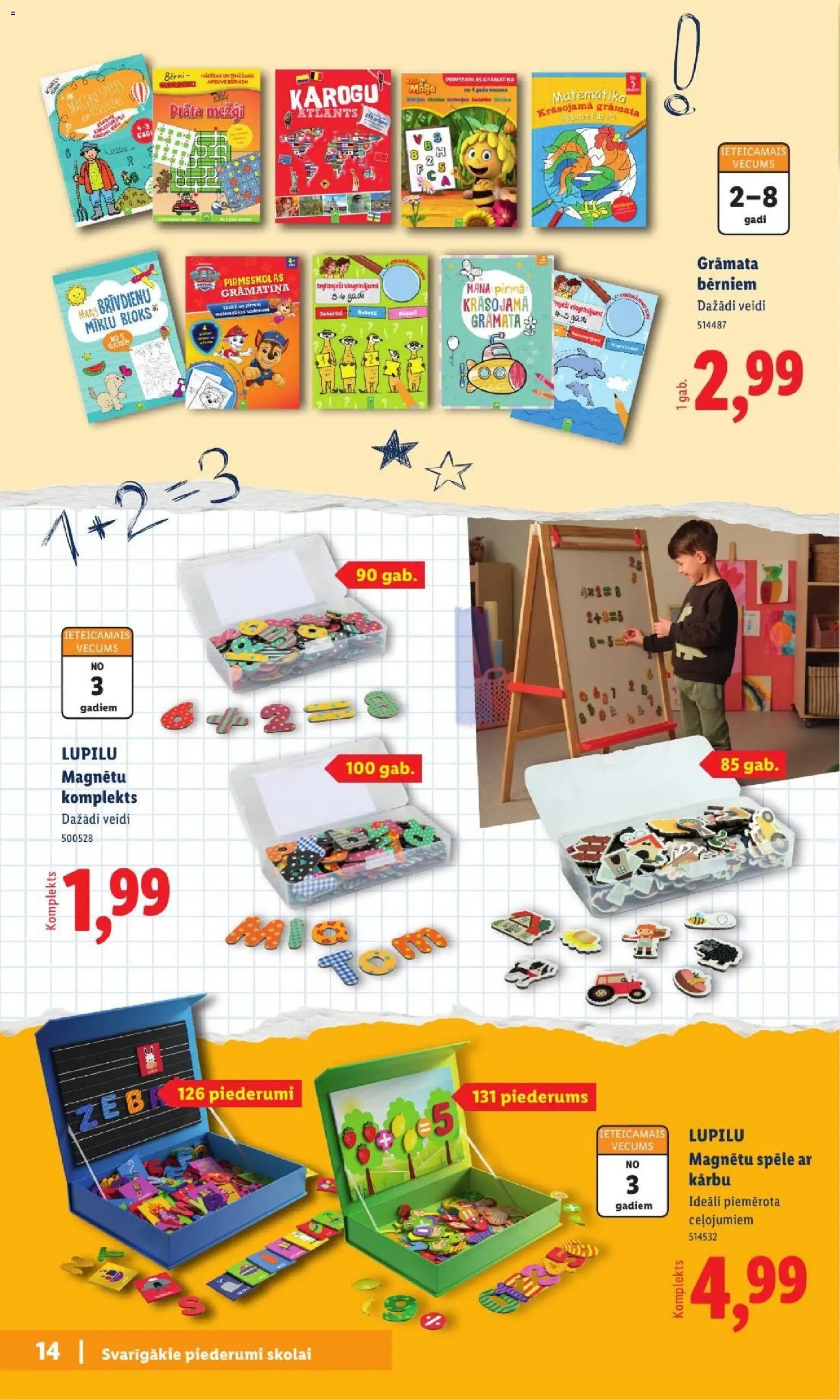 Lidl - Atpakaļ uz skolu