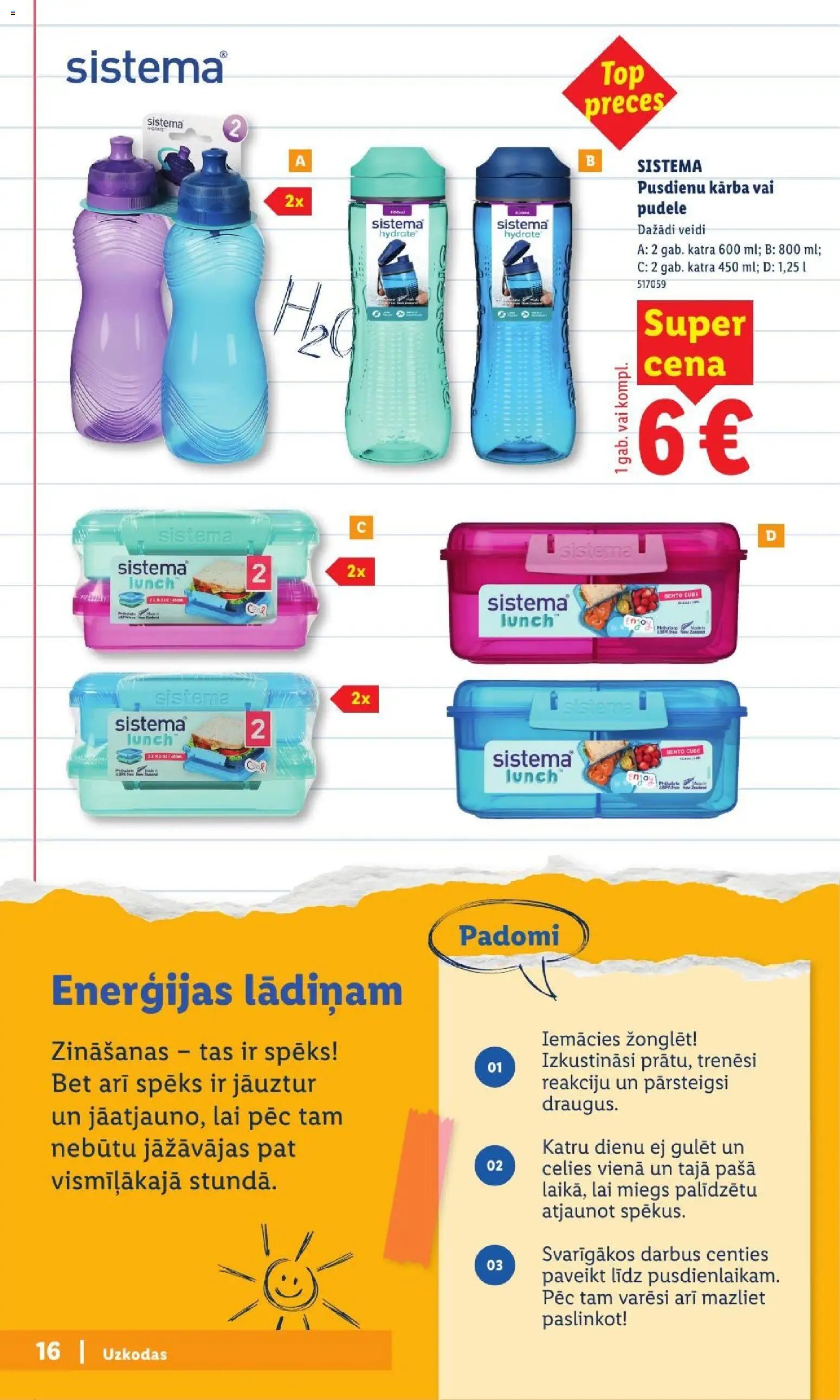 Lidl - Atpakaļ uz skolu