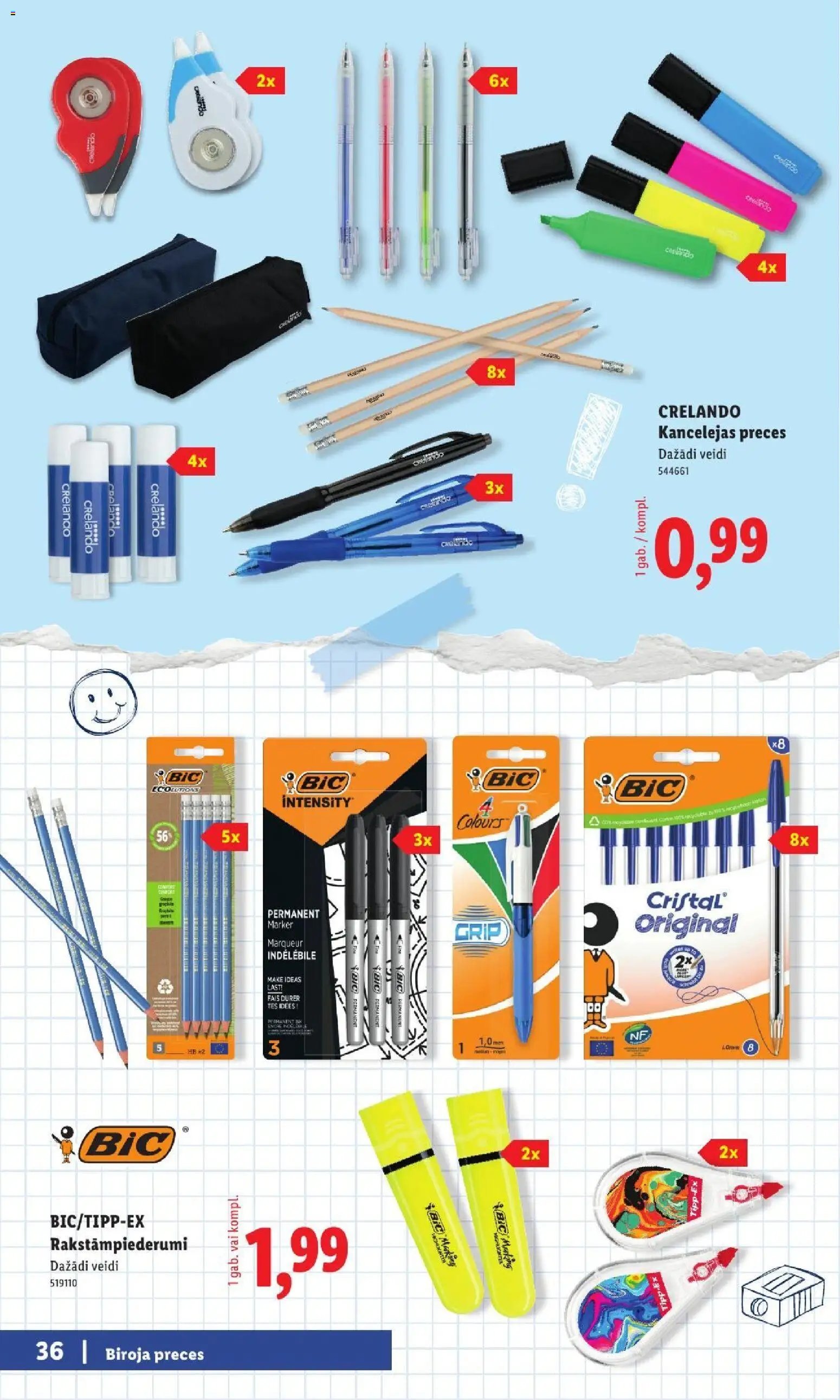 Lidl - Atpakaļ uz skolu