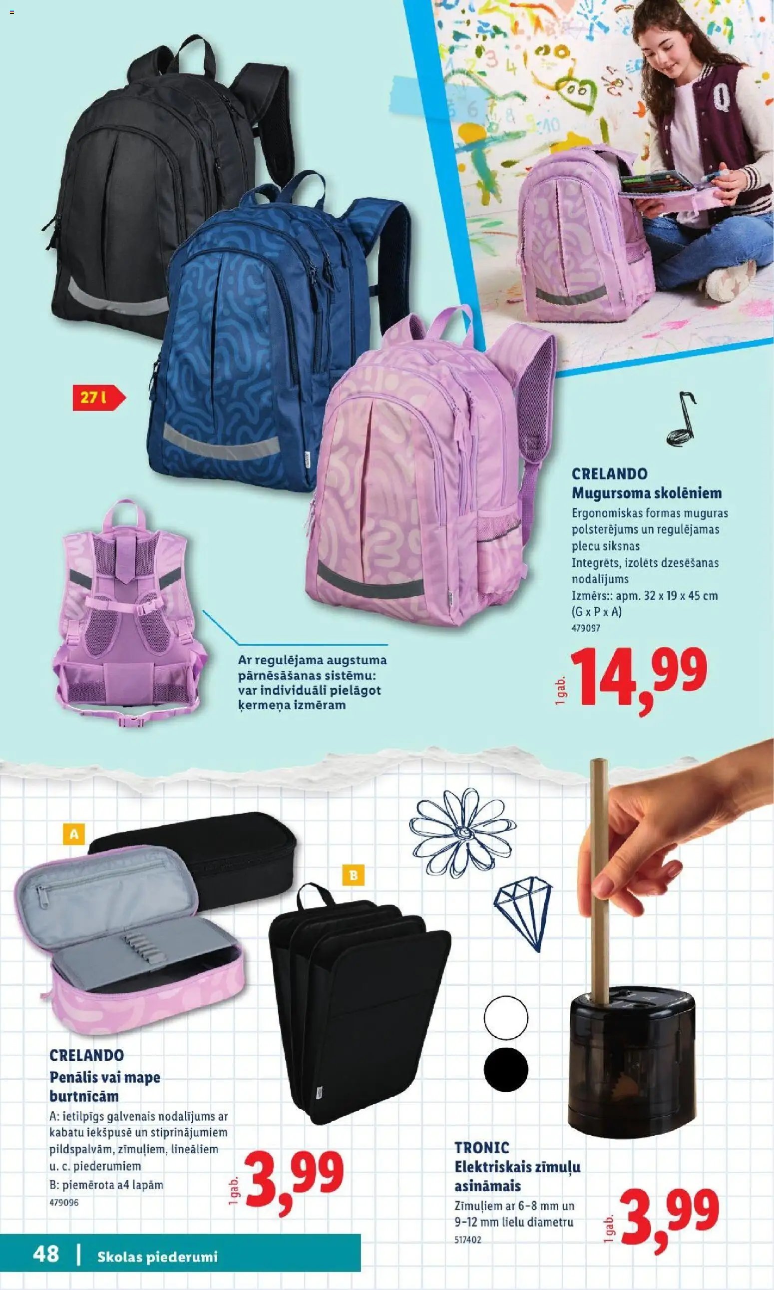 Lidl - Atpakaļ uz skolu