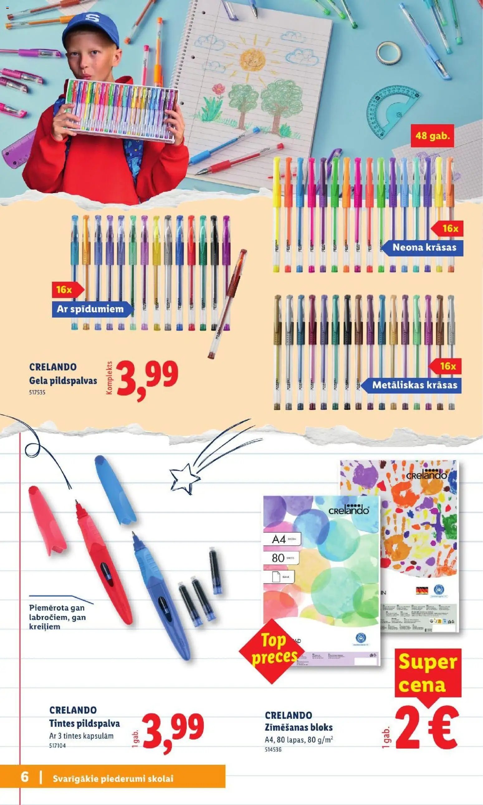 Lidl - Atpakaļ uz skolu