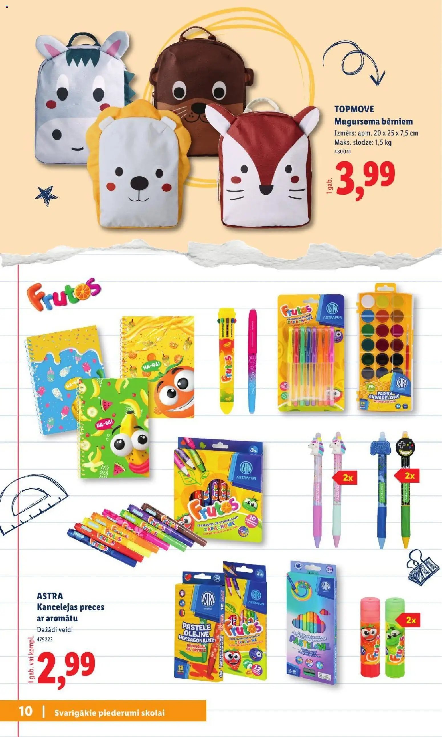 Lidl - Atpakaļ uz skolu