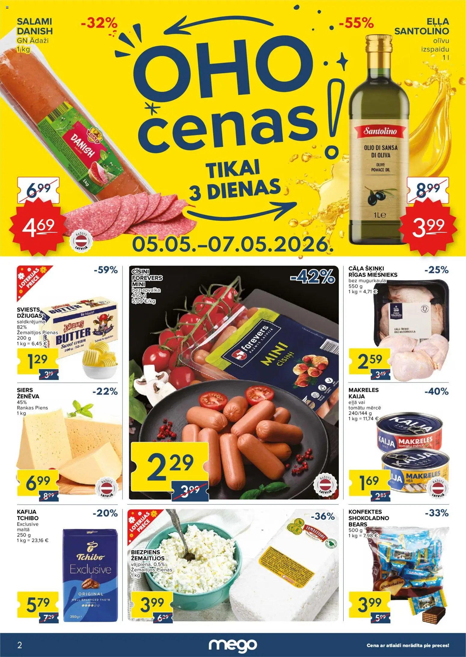 Mego Akciju buklets