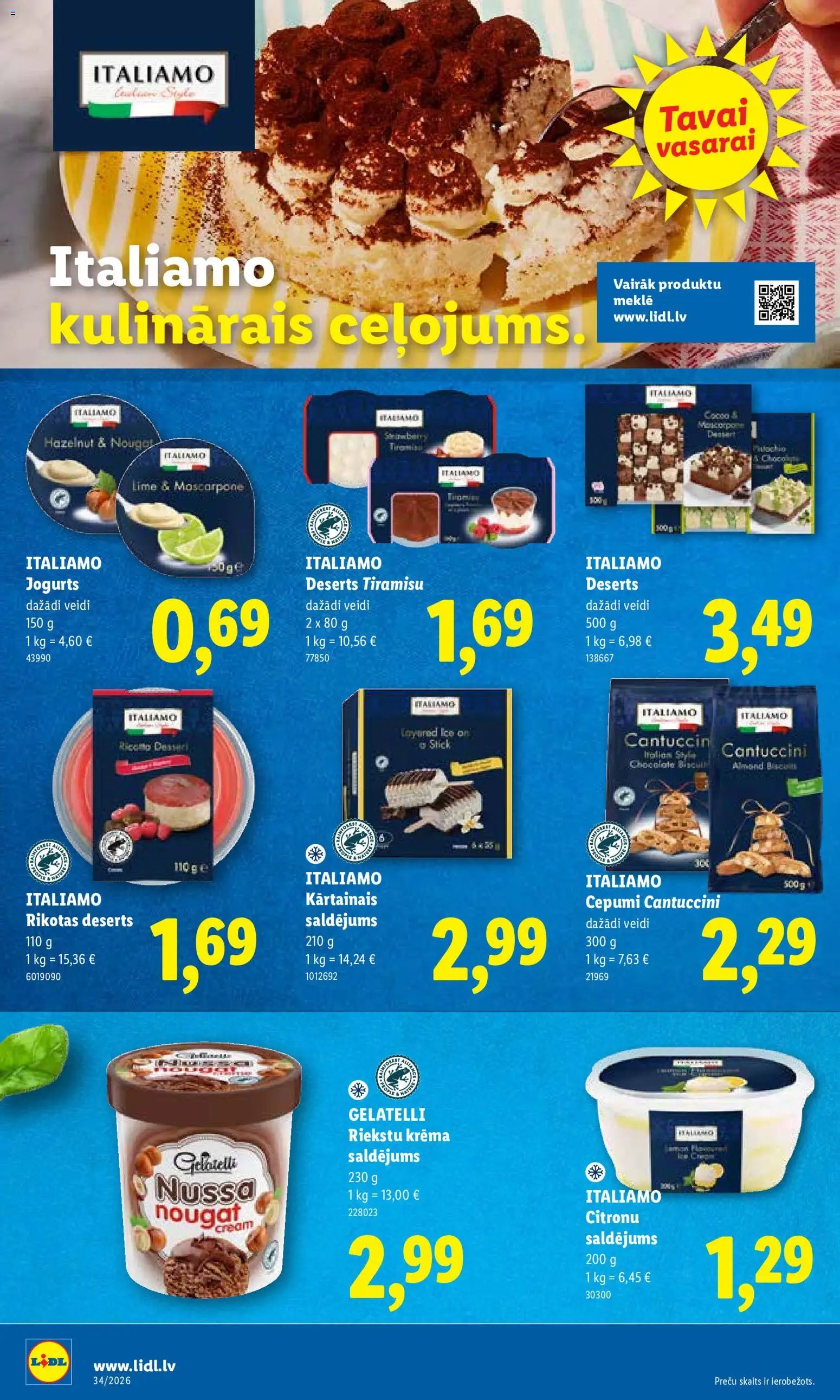 Lidl Akciju buklets