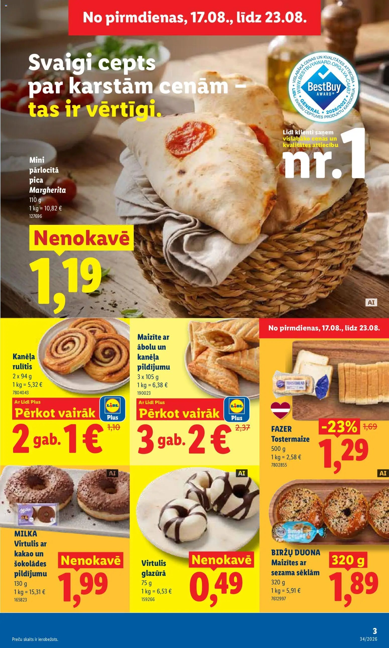 Lidl Akciju buklets