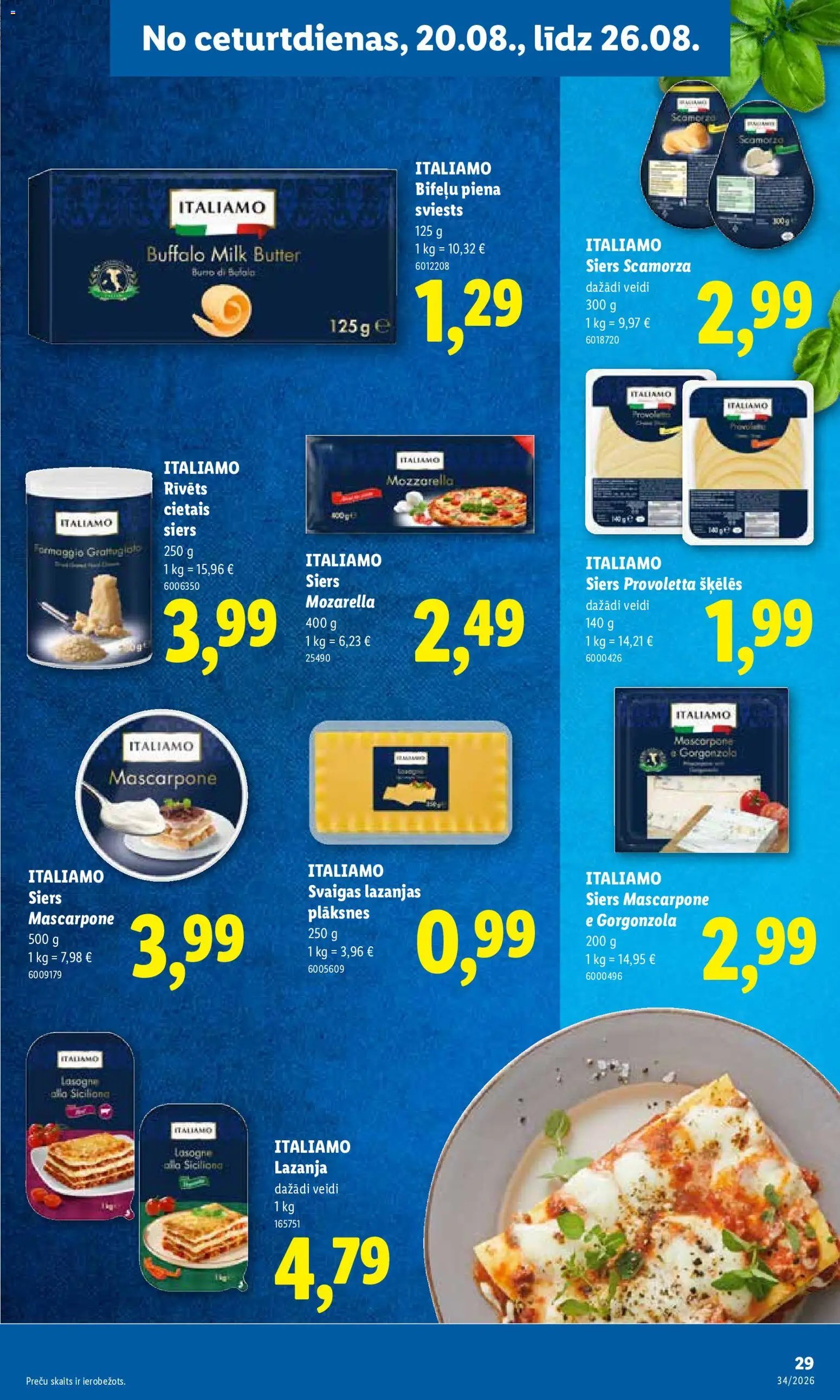 Lidl Akciju buklets