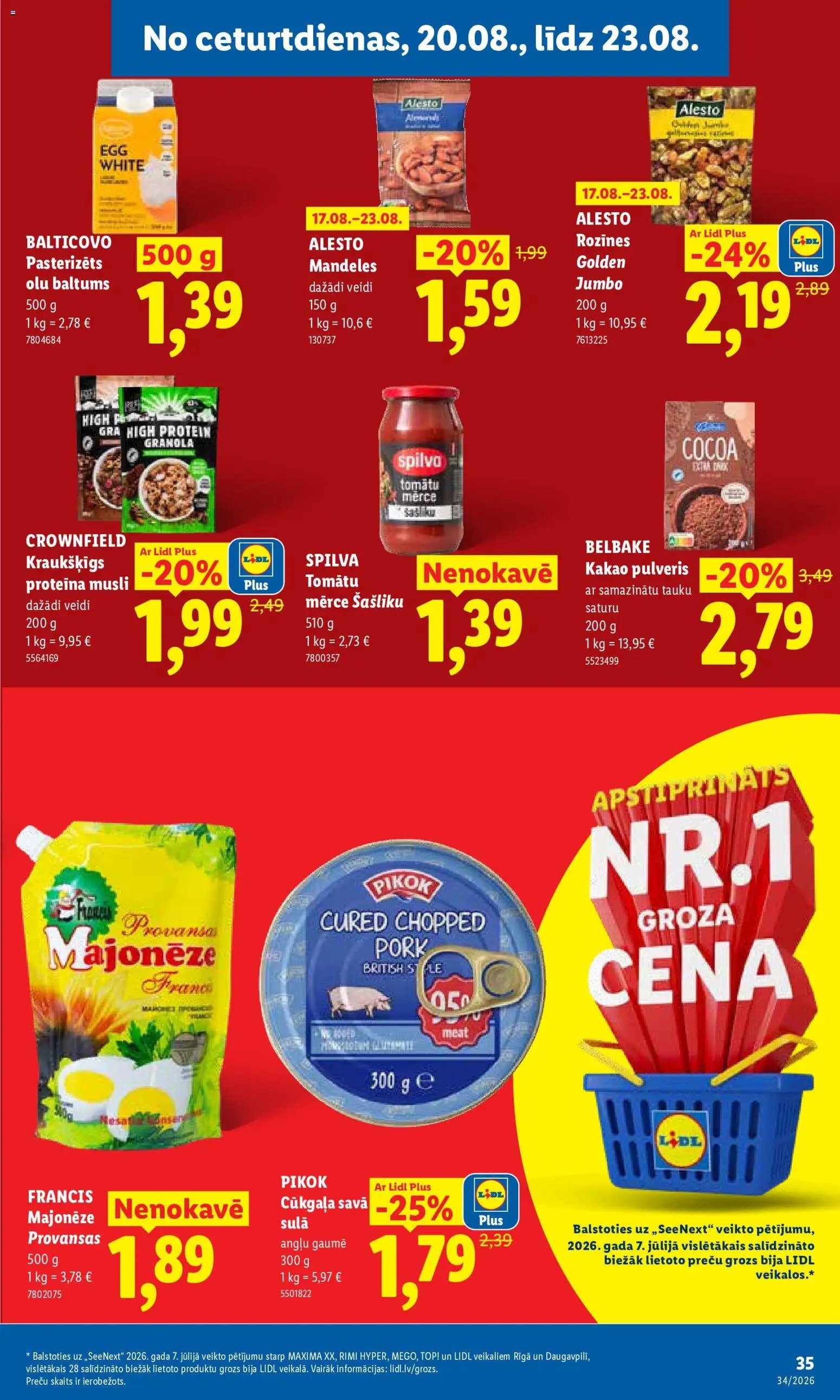 Lidl Akciju buklets