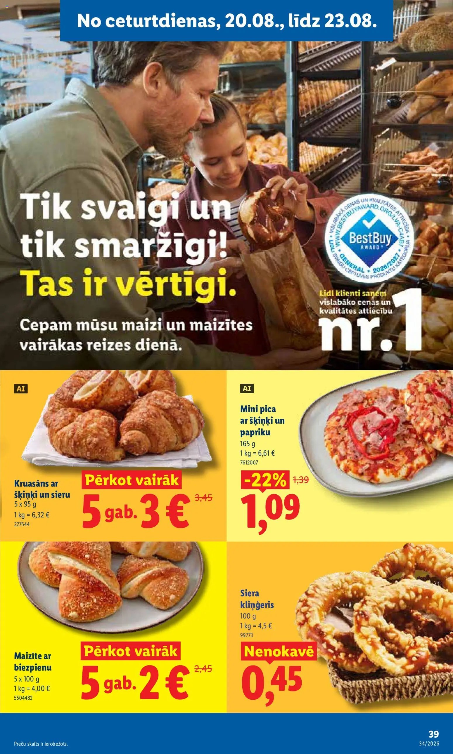 Lidl Akciju buklets