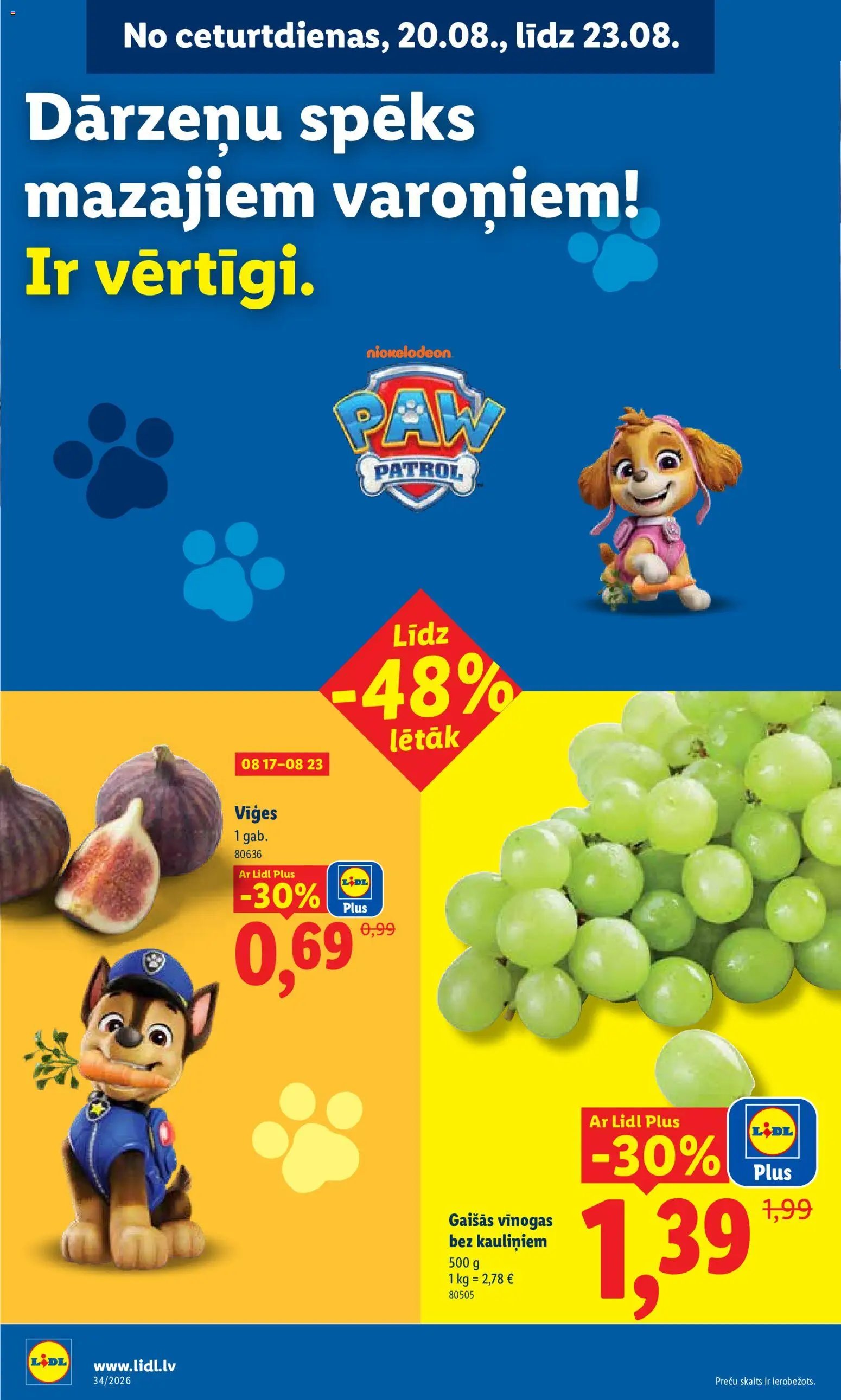 Lidl Akciju buklets