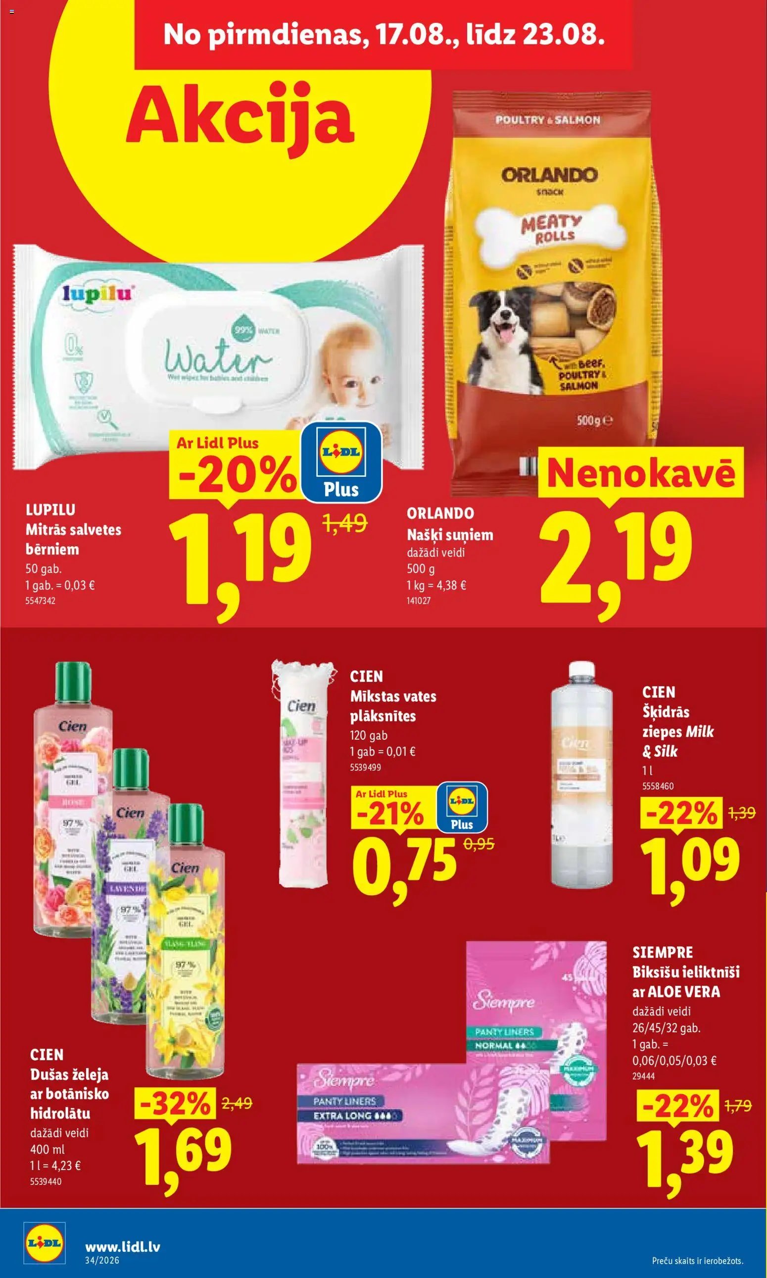 Lidl Akciju buklets
