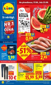 Lidl Akciju buklets
