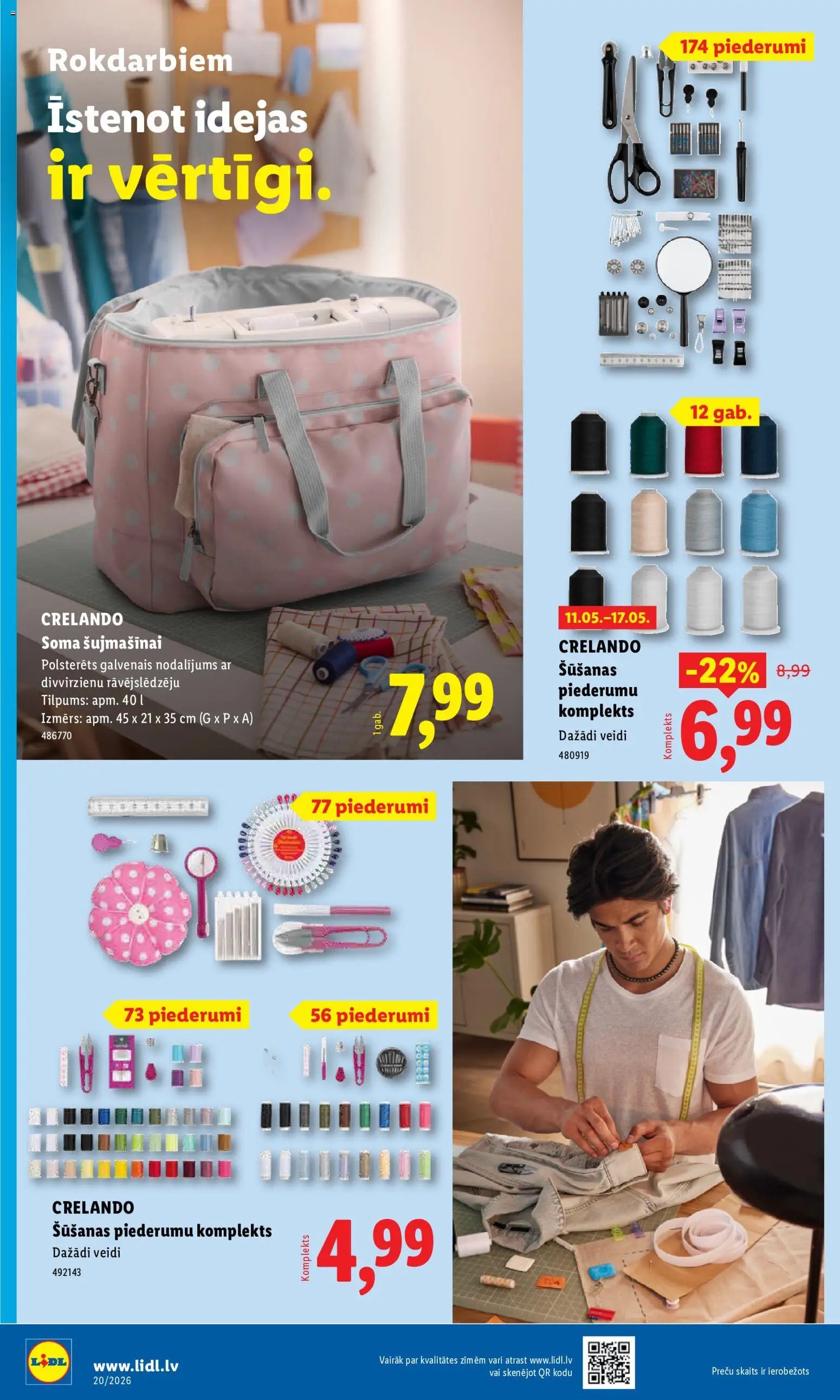 Lidl Nepārtikas preču piedāvājums