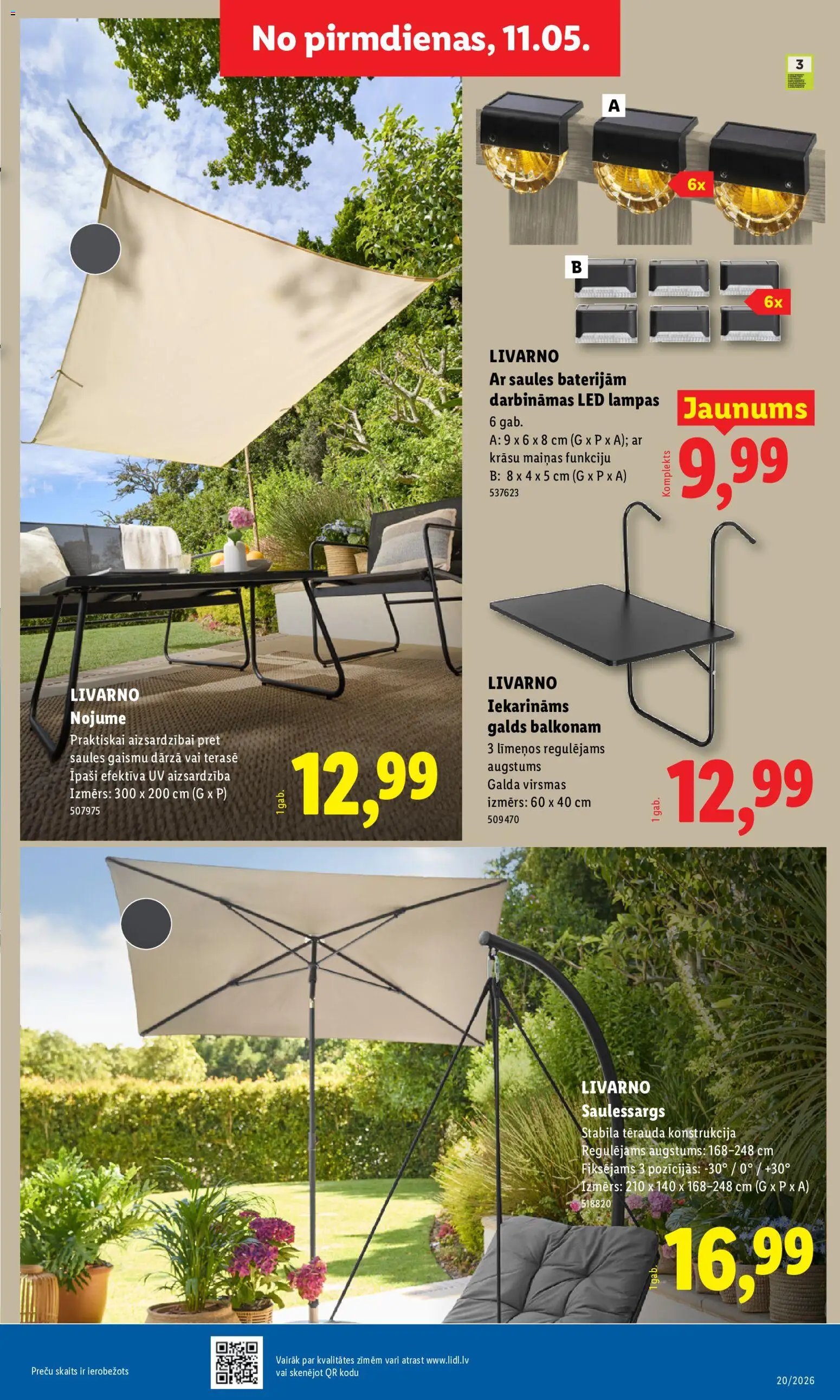 Lidl Nepārtikas preču piedāvājums