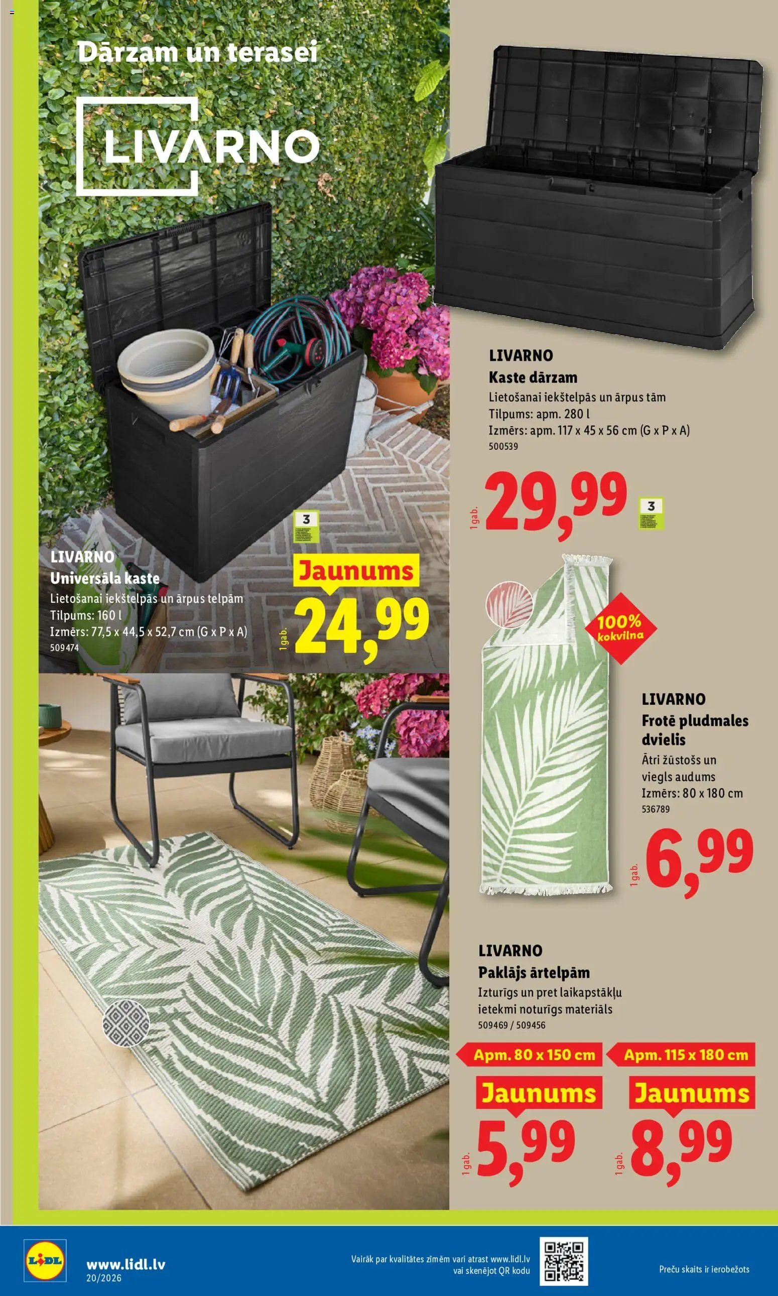 Lidl Nepārtikas preču piedāvājums