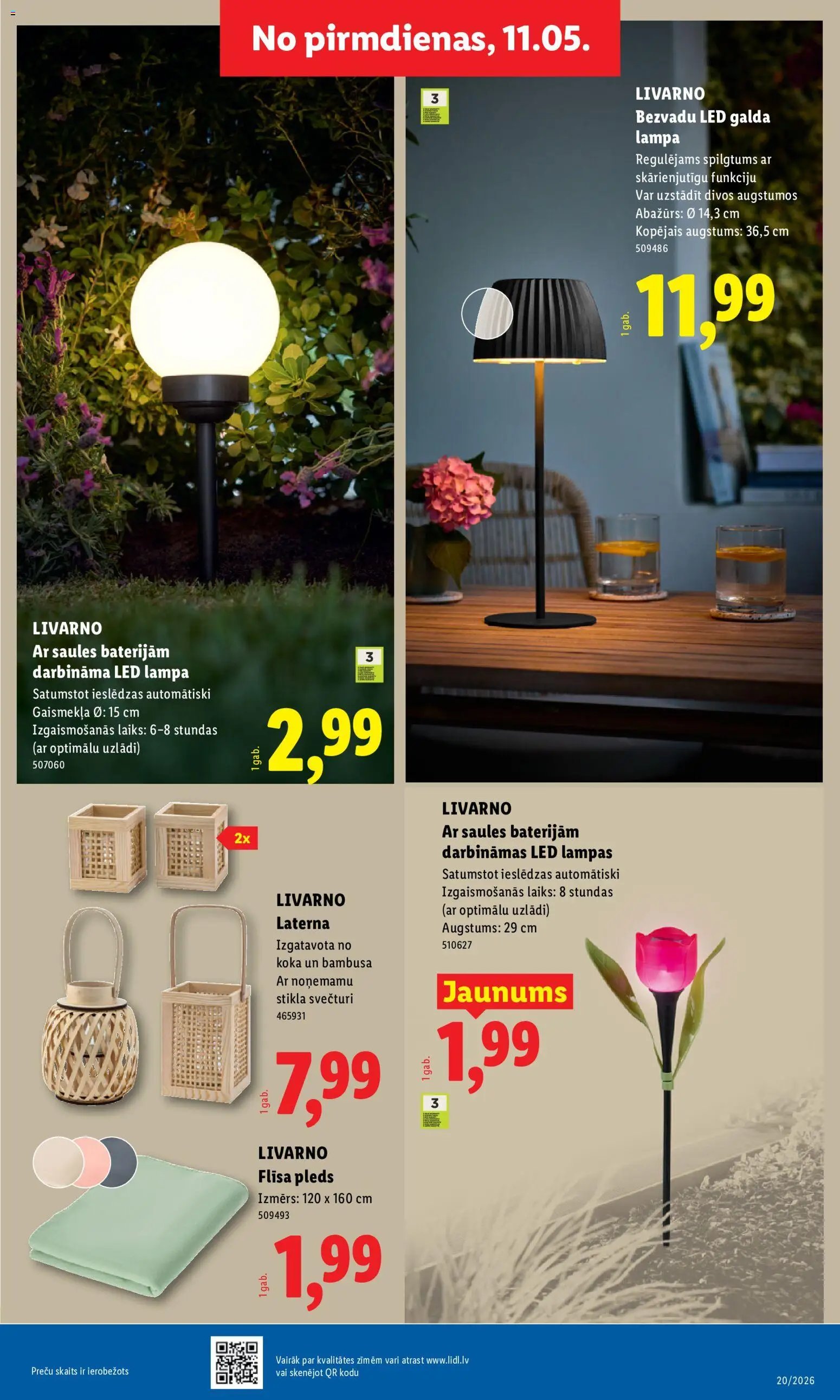 Lidl Nepārtikas preču piedāvājums