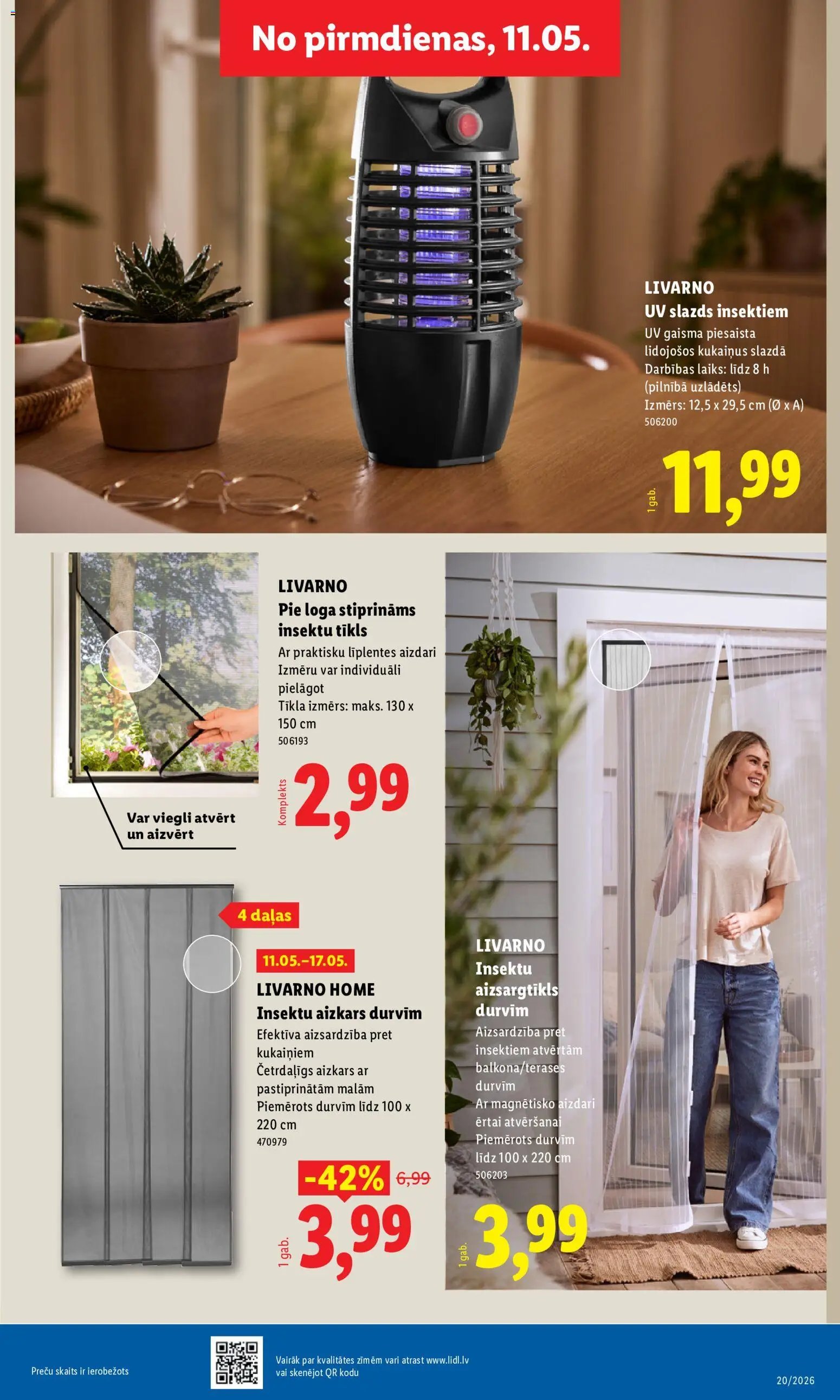 Lidl Nepārtikas preču piedāvājums