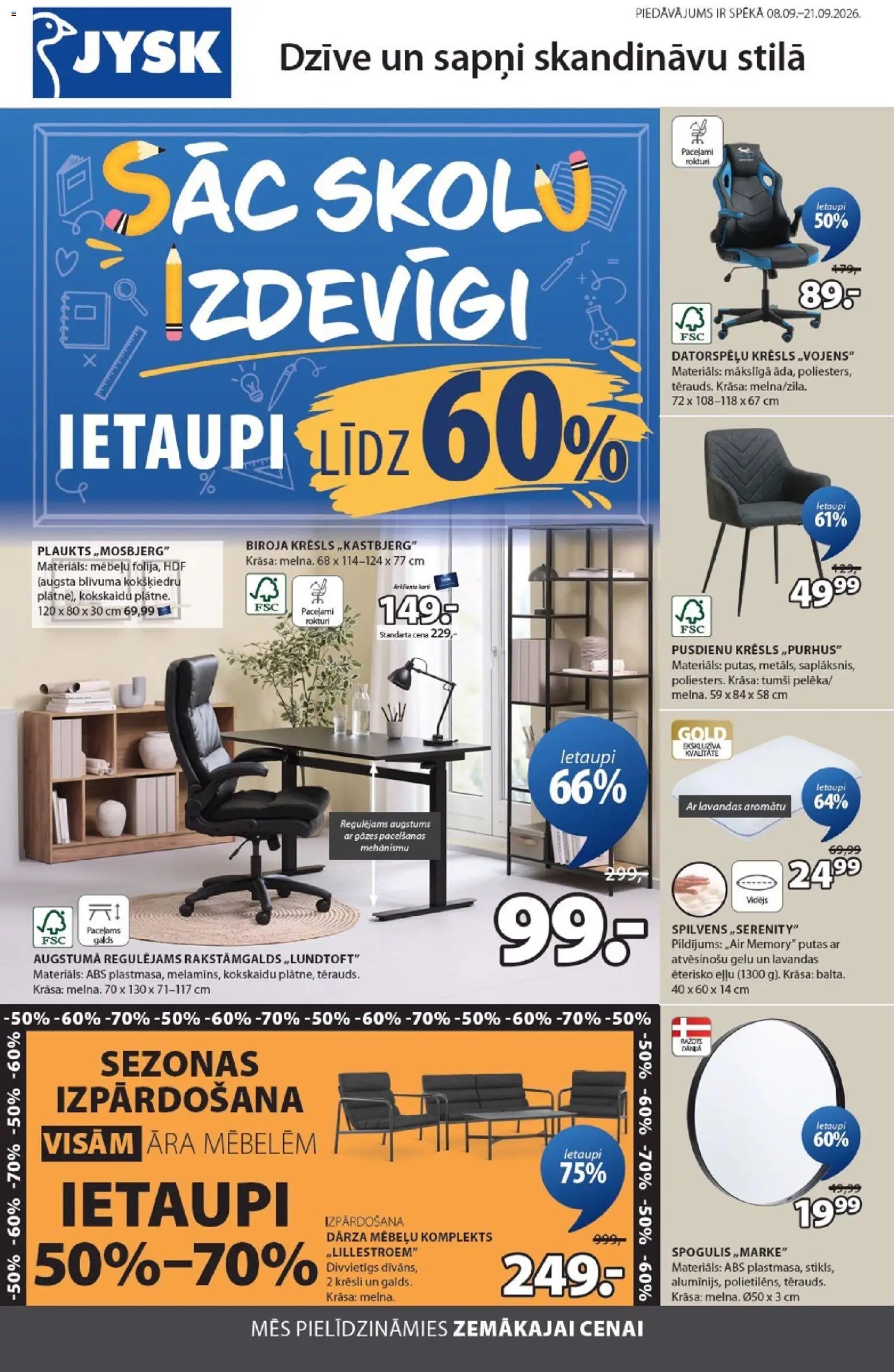 Jysk Akciju buklets