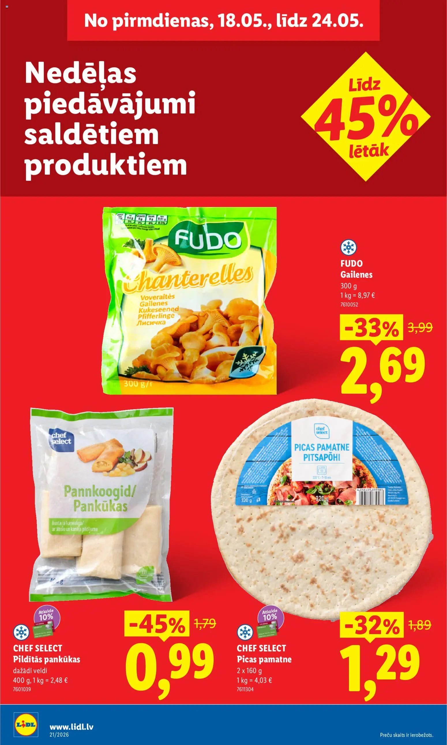 Lidl Akciju buklets
