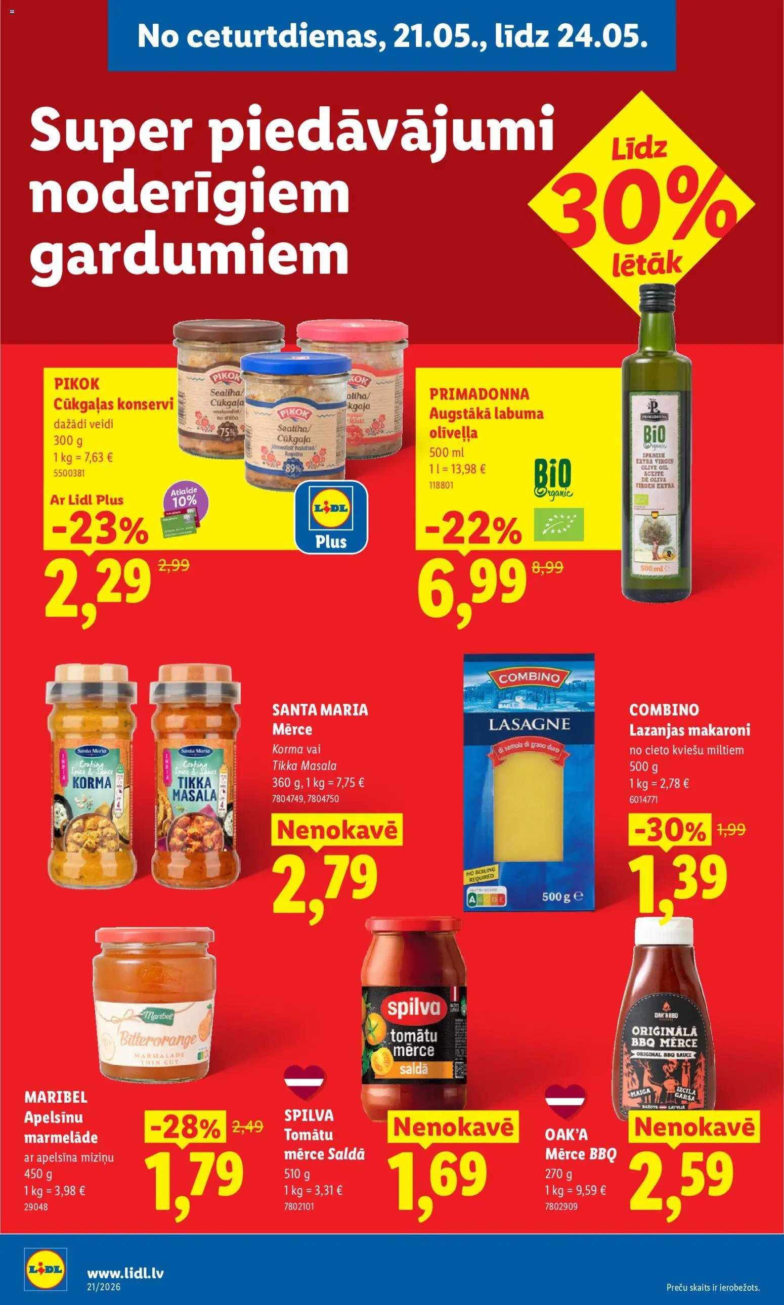 Lidl Akciju buklets
