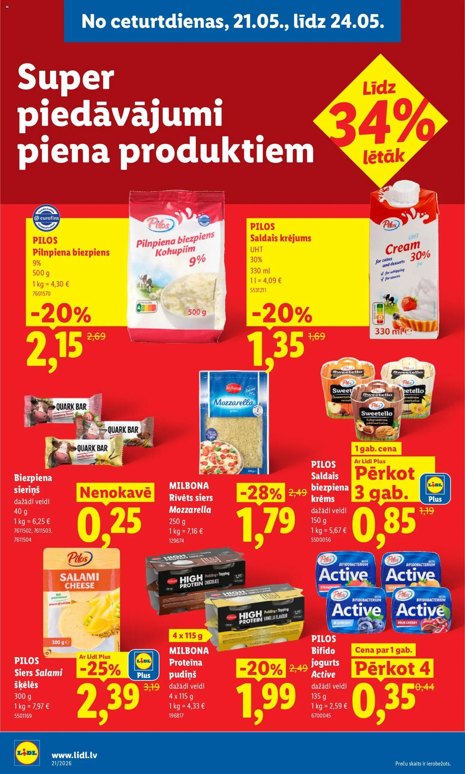 Lidl Akciju buklets