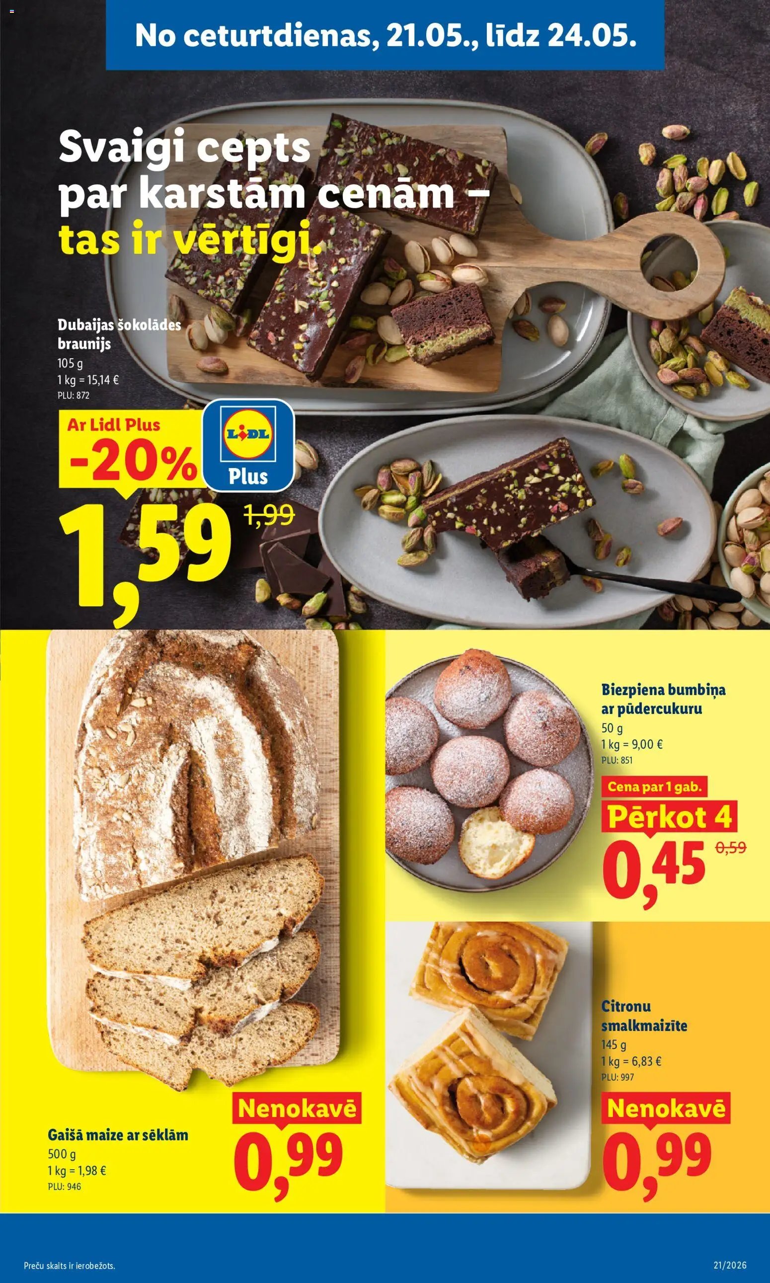 Lidl Akciju buklets