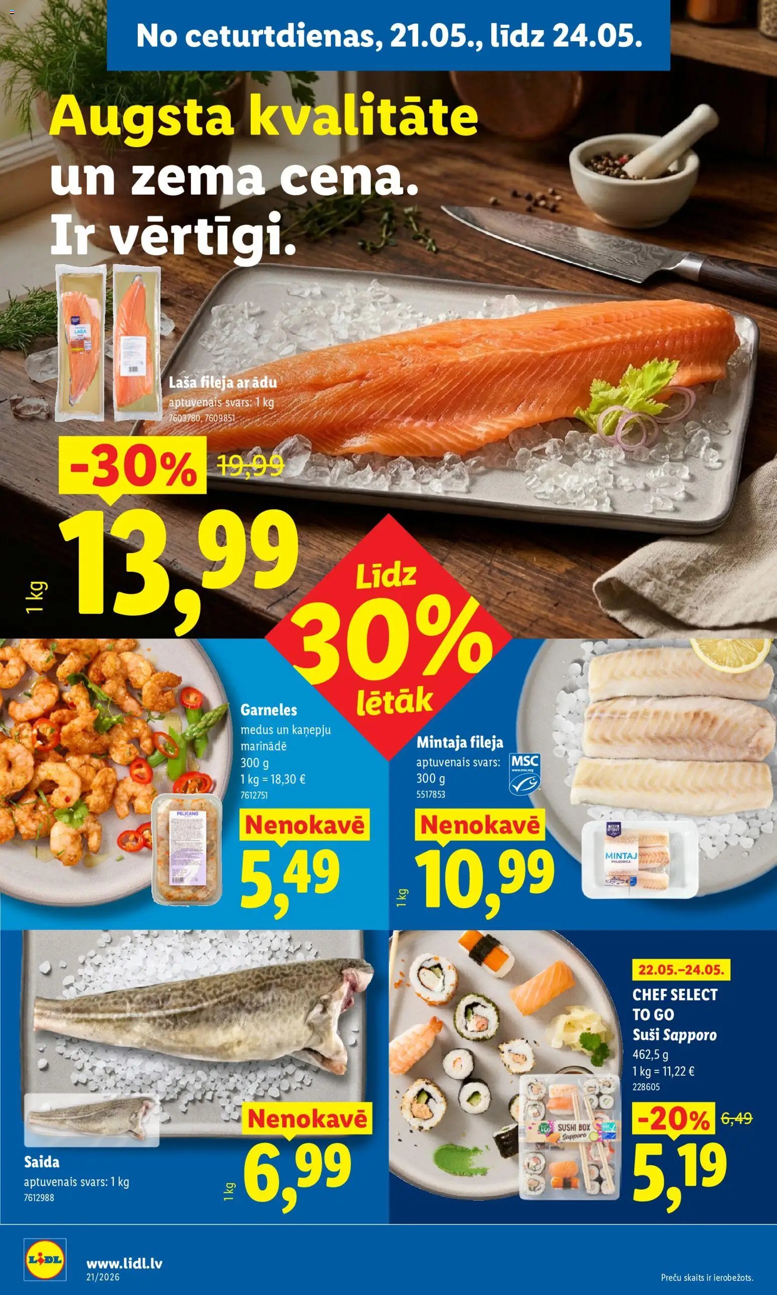 Lidl Akciju buklets