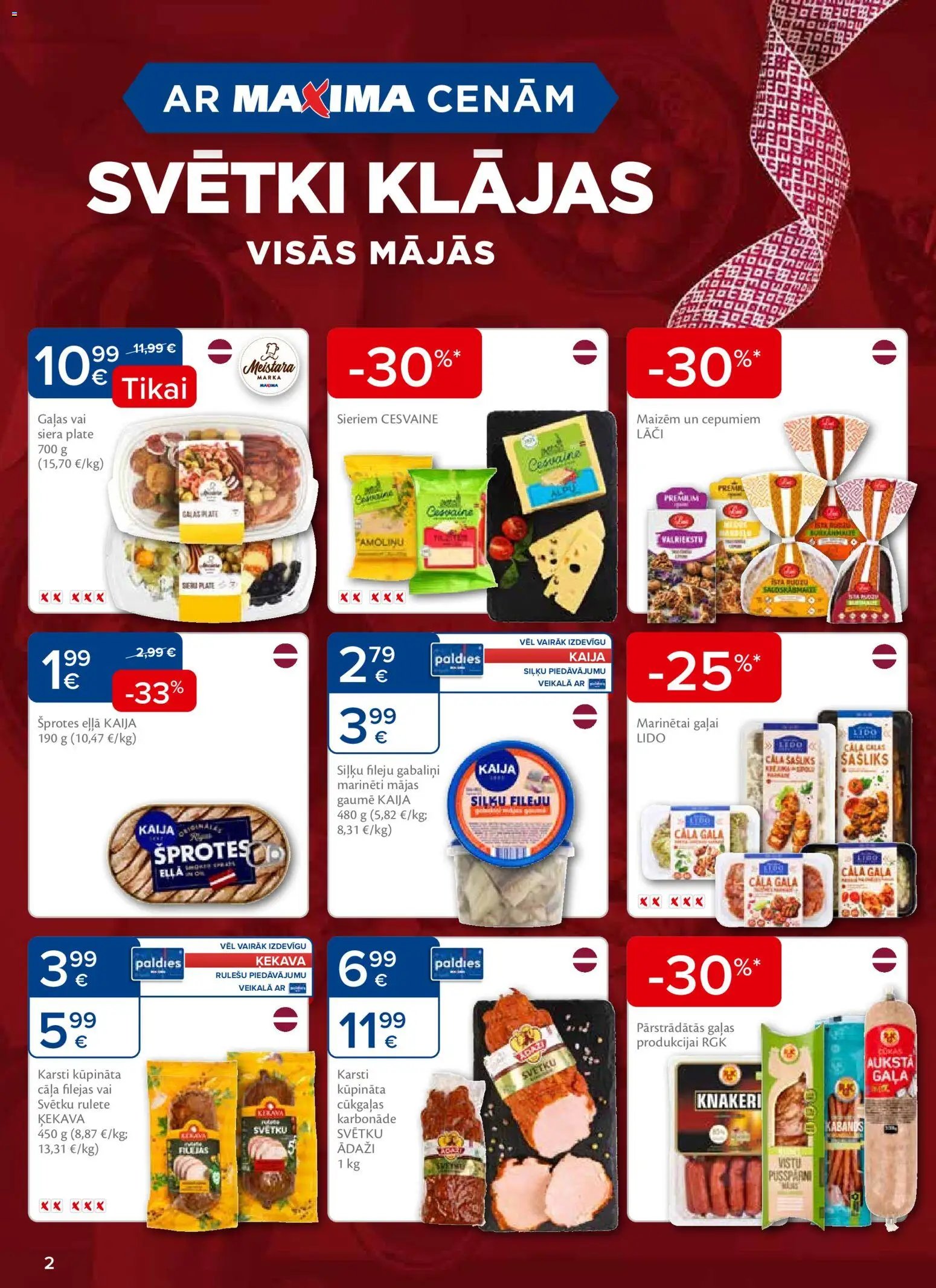 Maxima Akciju buklets