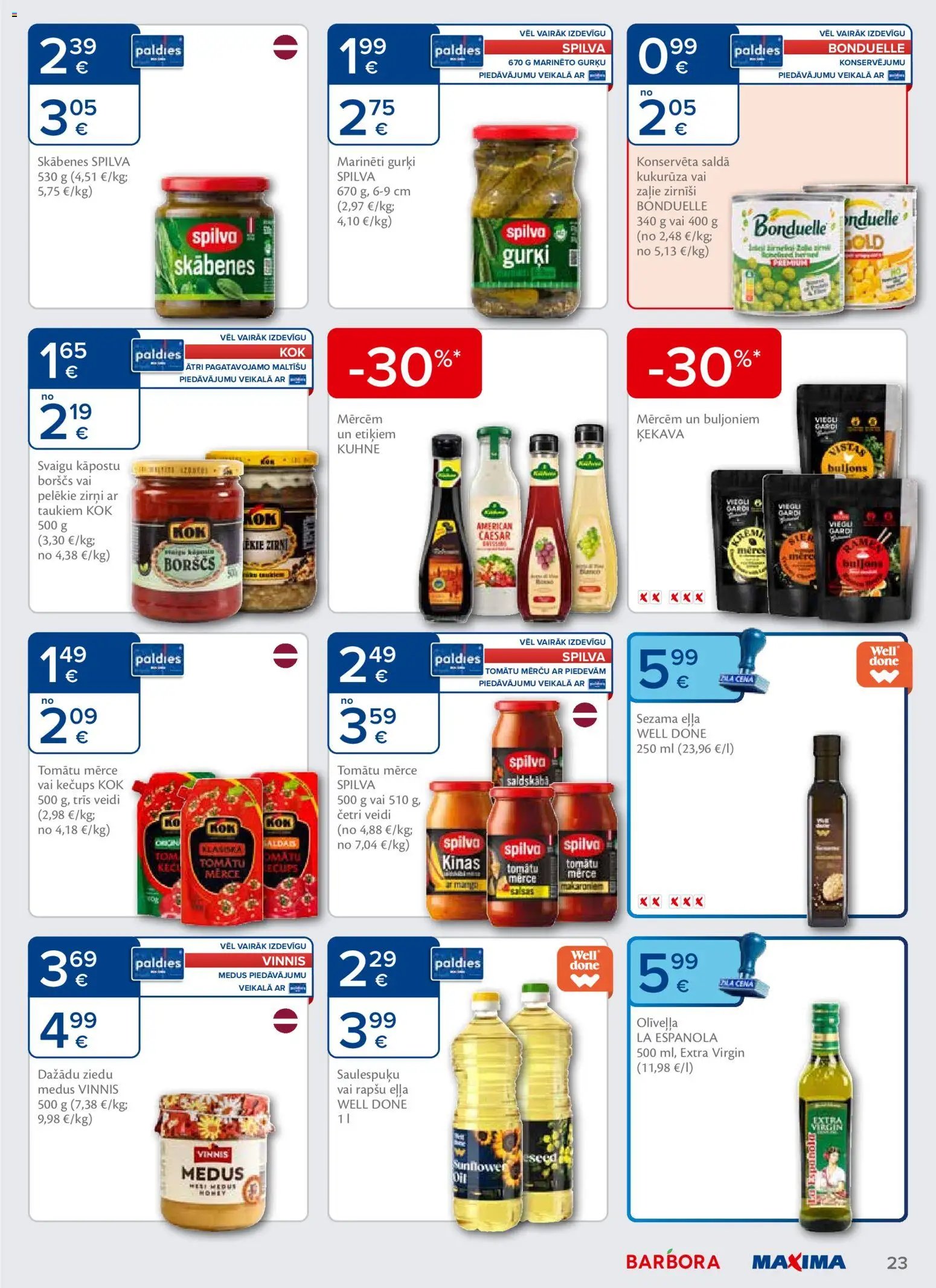 Maxima Akciju buklets