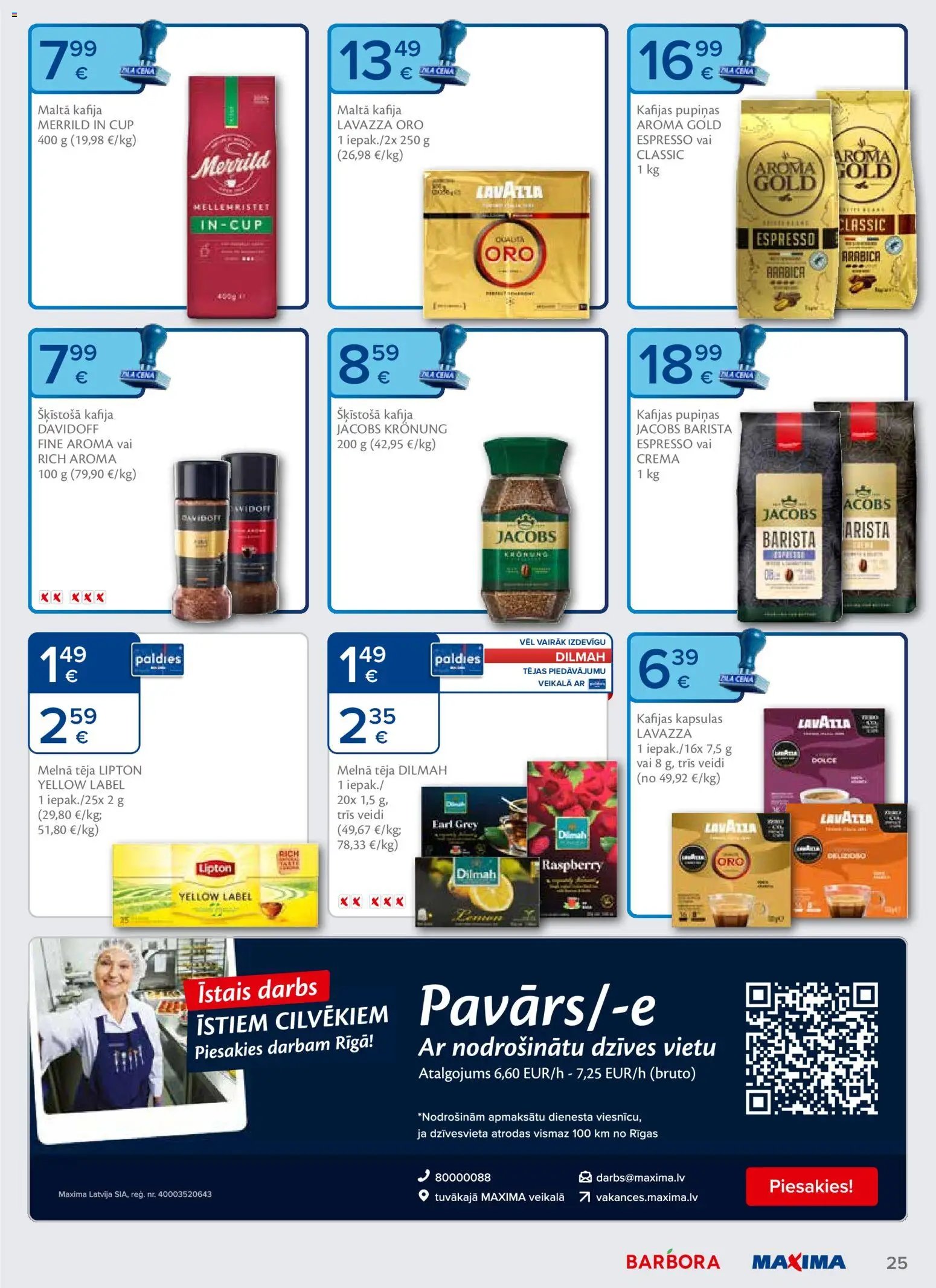 Maxima Akciju buklets