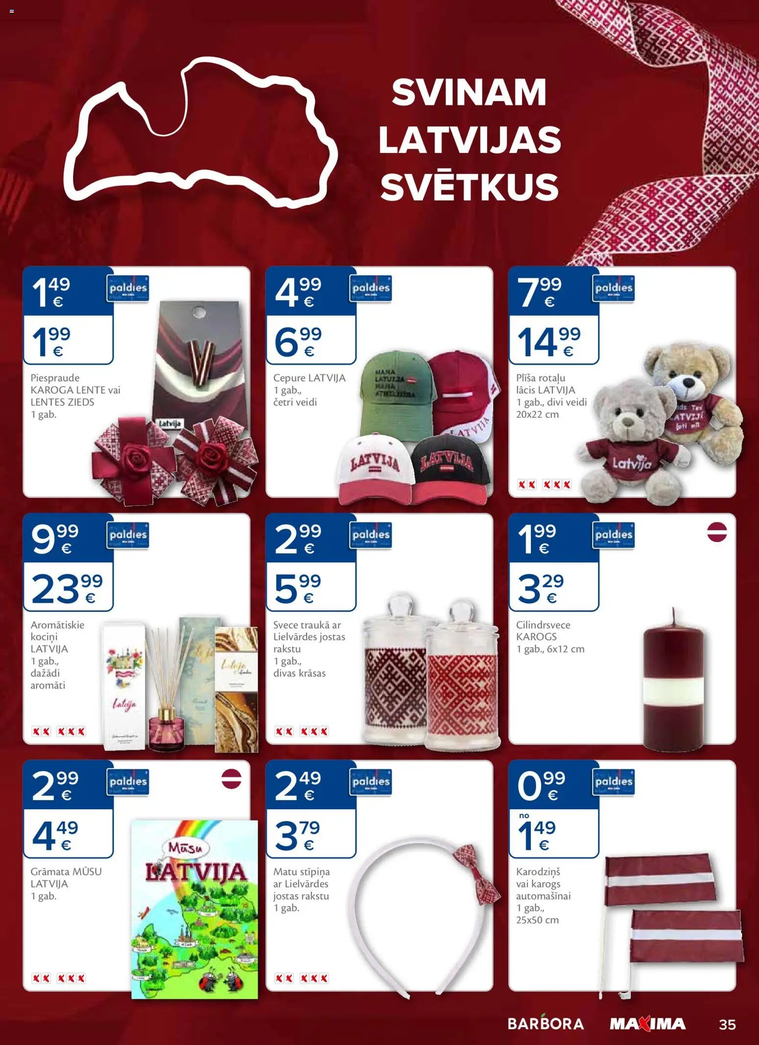 Maxima Akciju buklets