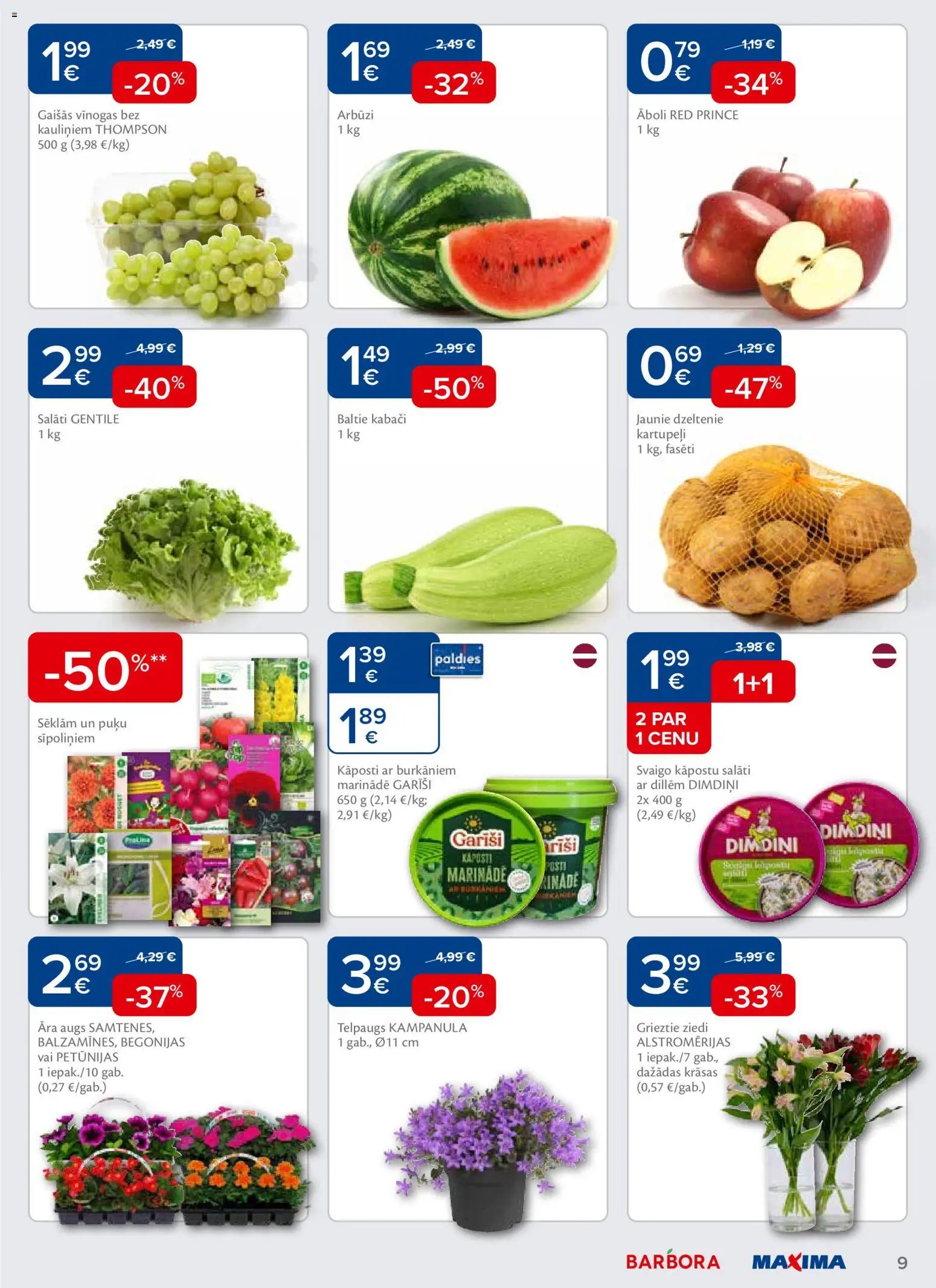 Maxima Akciju buklets