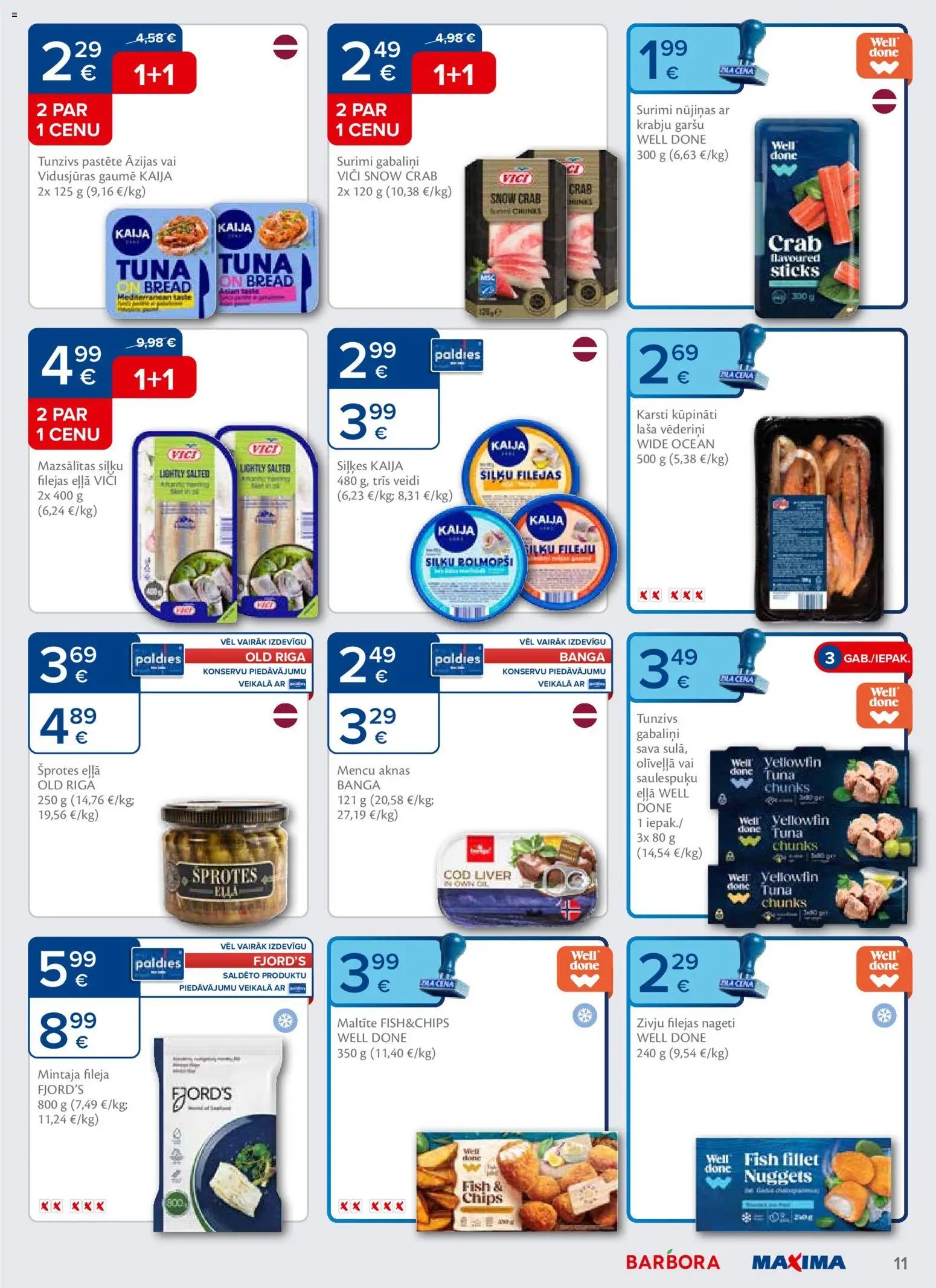 Maxima Akciju buklets