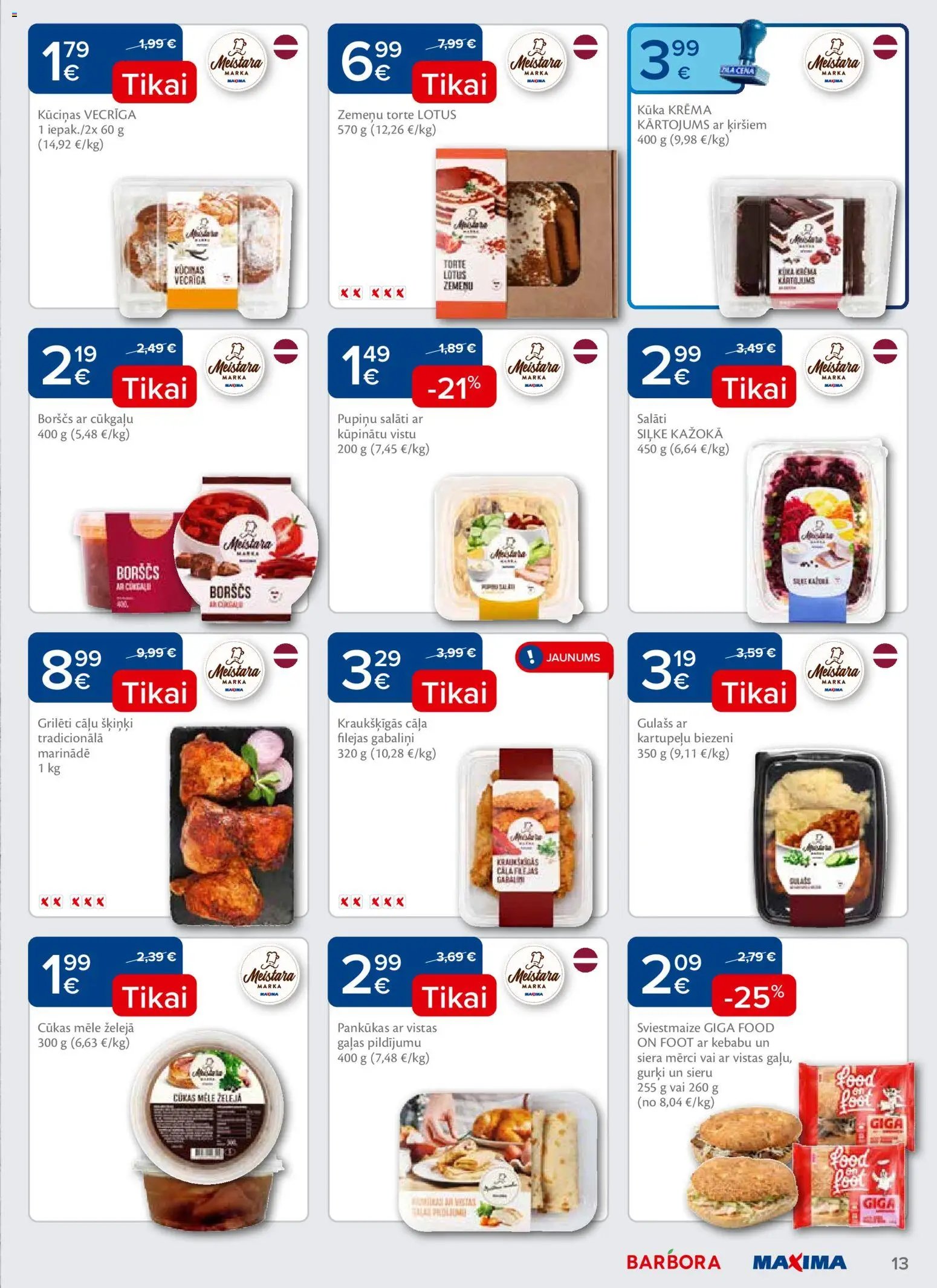 Maxima Akciju buklets