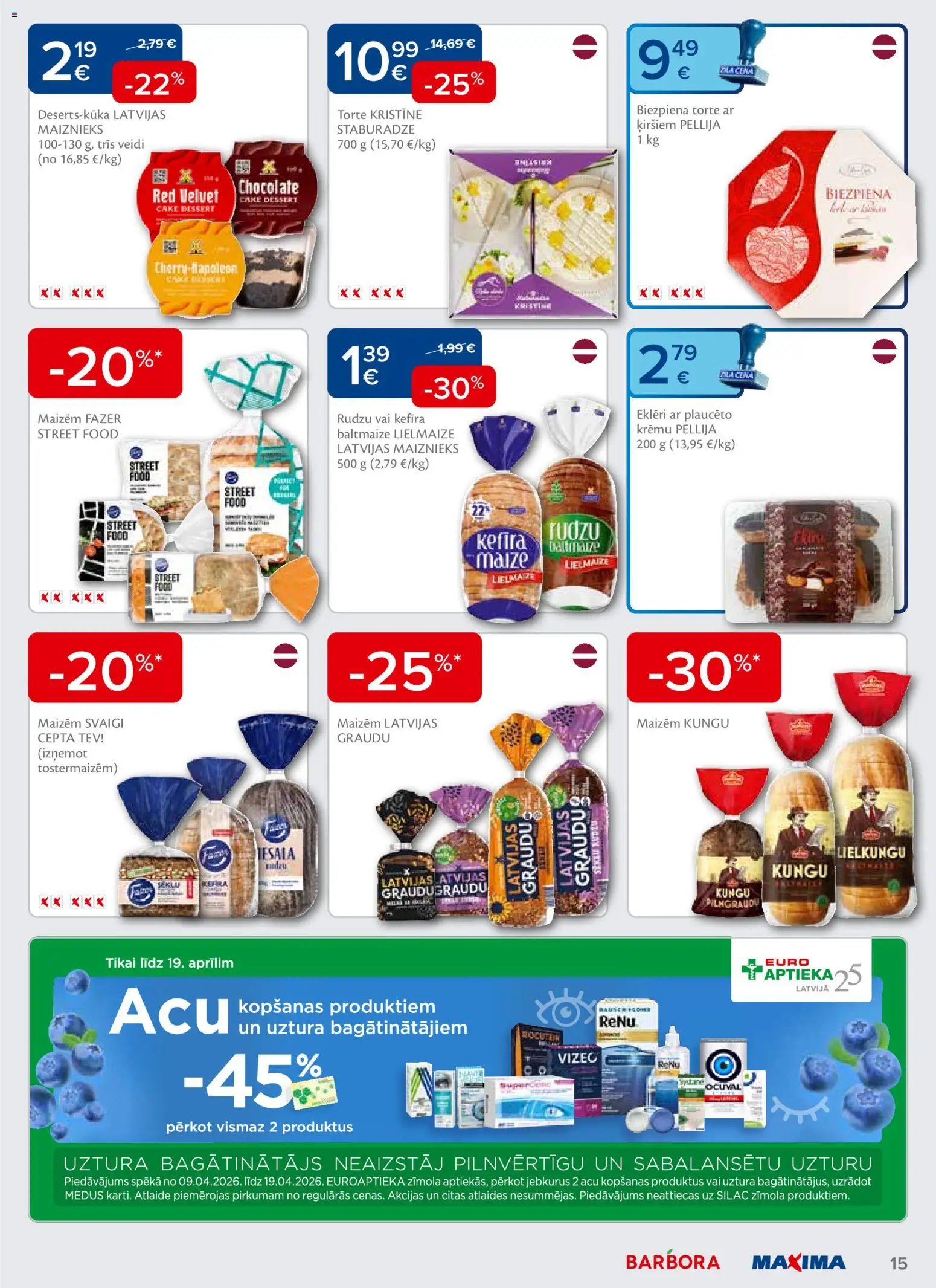 Maxima Akciju buklets